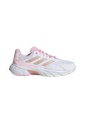 COURTJAM CONTROL 3 - Multicourt tennis shoes - cloud white   silver metallic   lucid pink