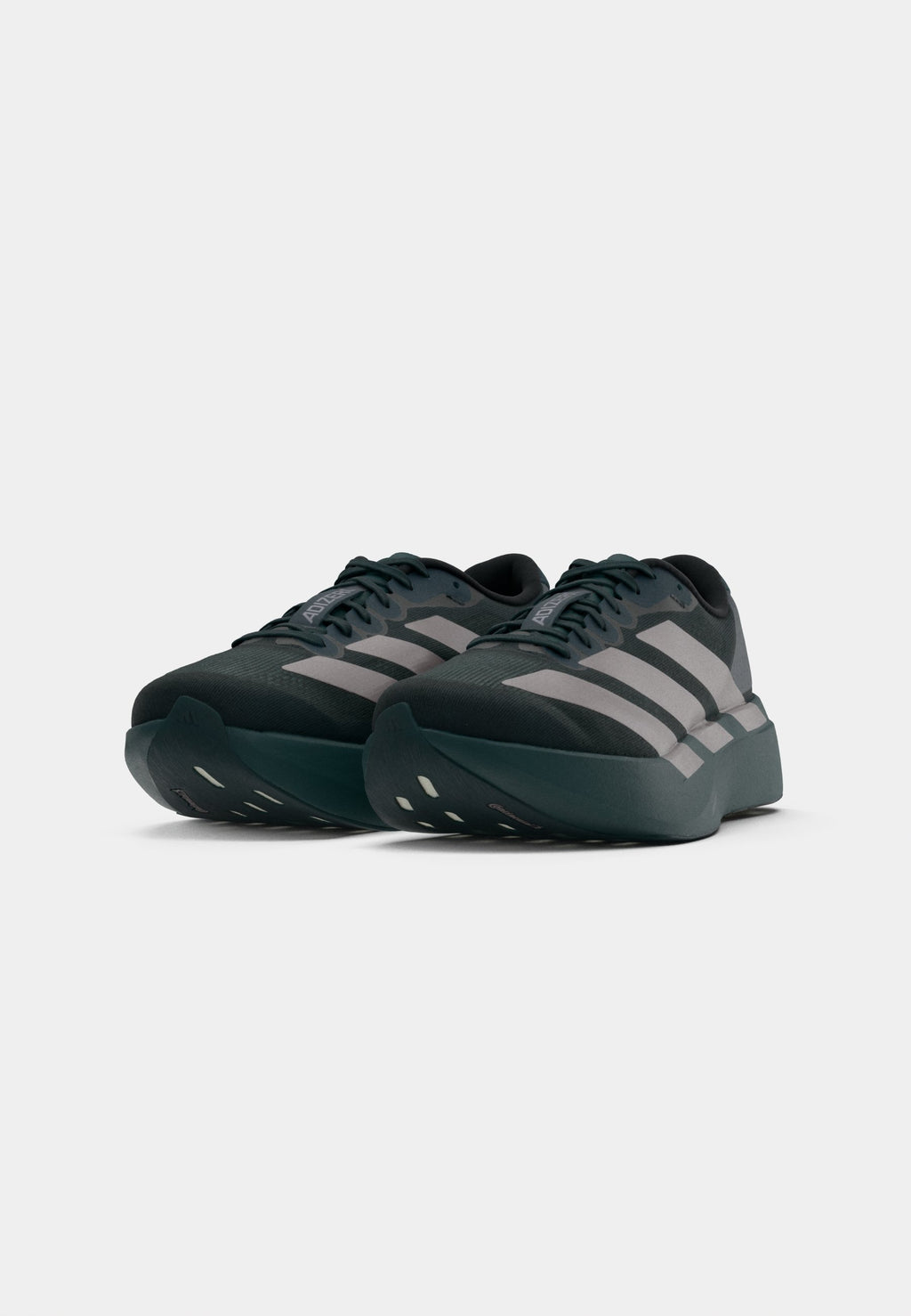 ADIZERO EVO SL M - Trainers - aurora ivy/taupe oxide/iron metallic