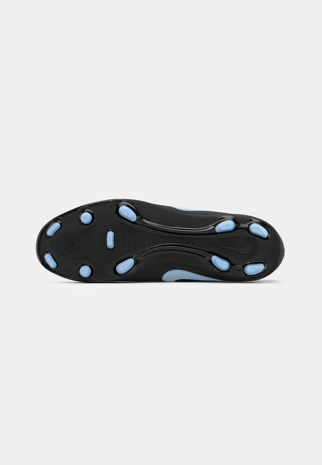 TIEMPO MAESTRO CLUB FG/MG UNISEXE - Chaussures de football sur terrain synthétique - noir/bleu glacier