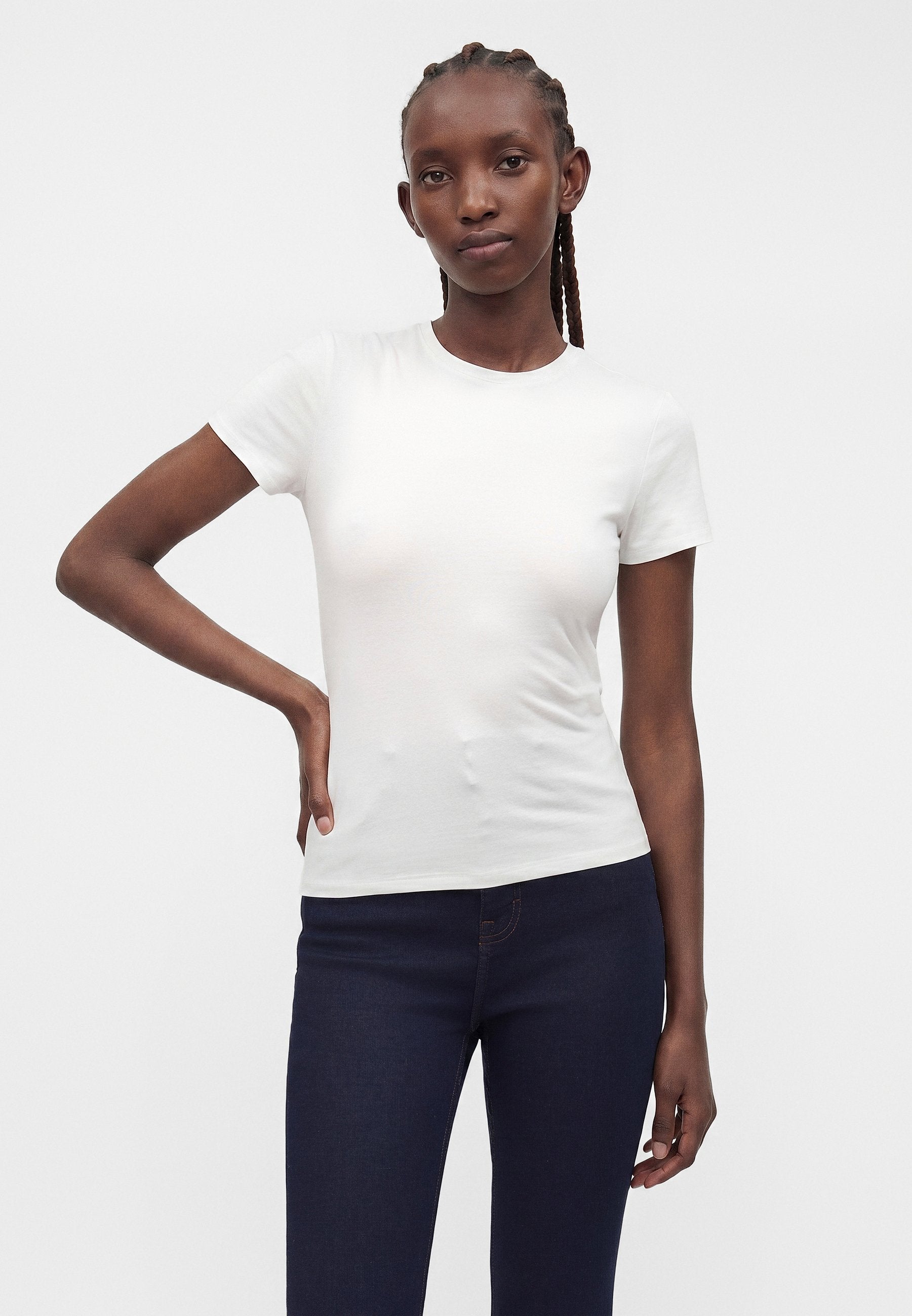 CREW - Basic T-shirt - fresh white