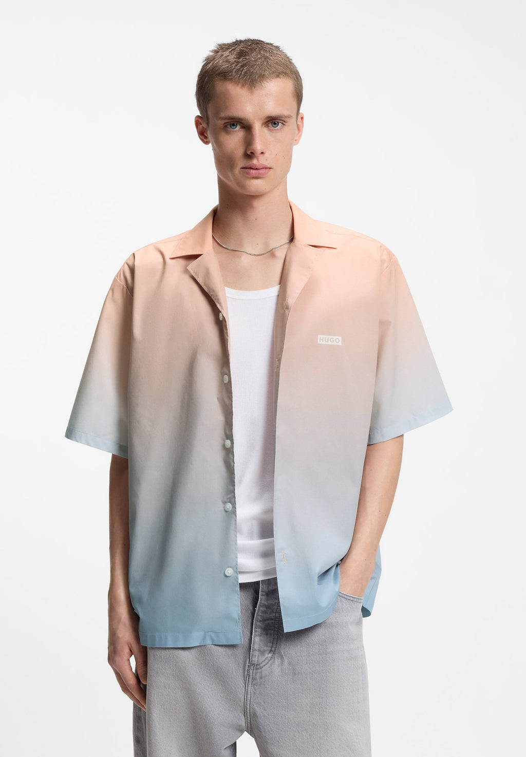 ELIGINO - Shirt - light pastel orange