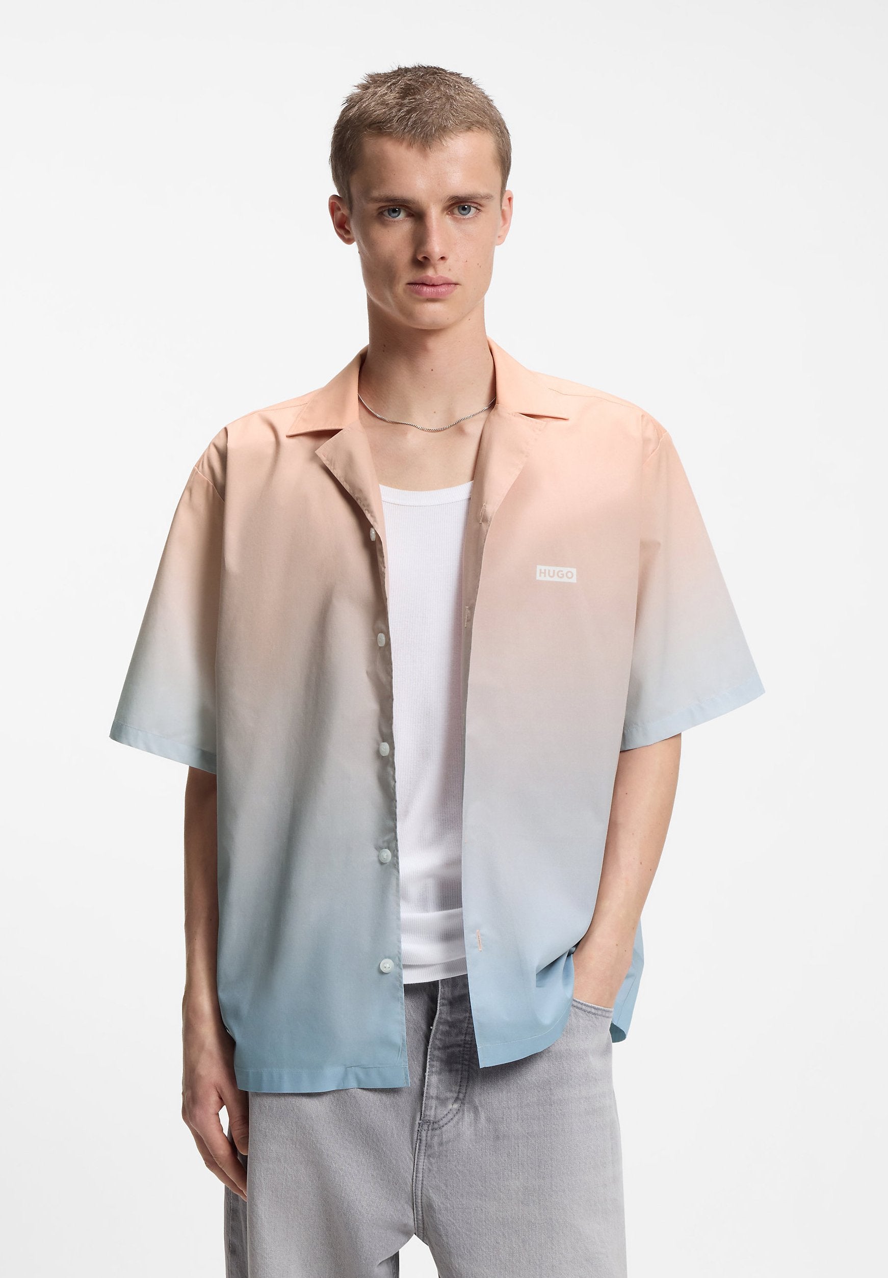 ELIGINO - Shirt - light pastel orange