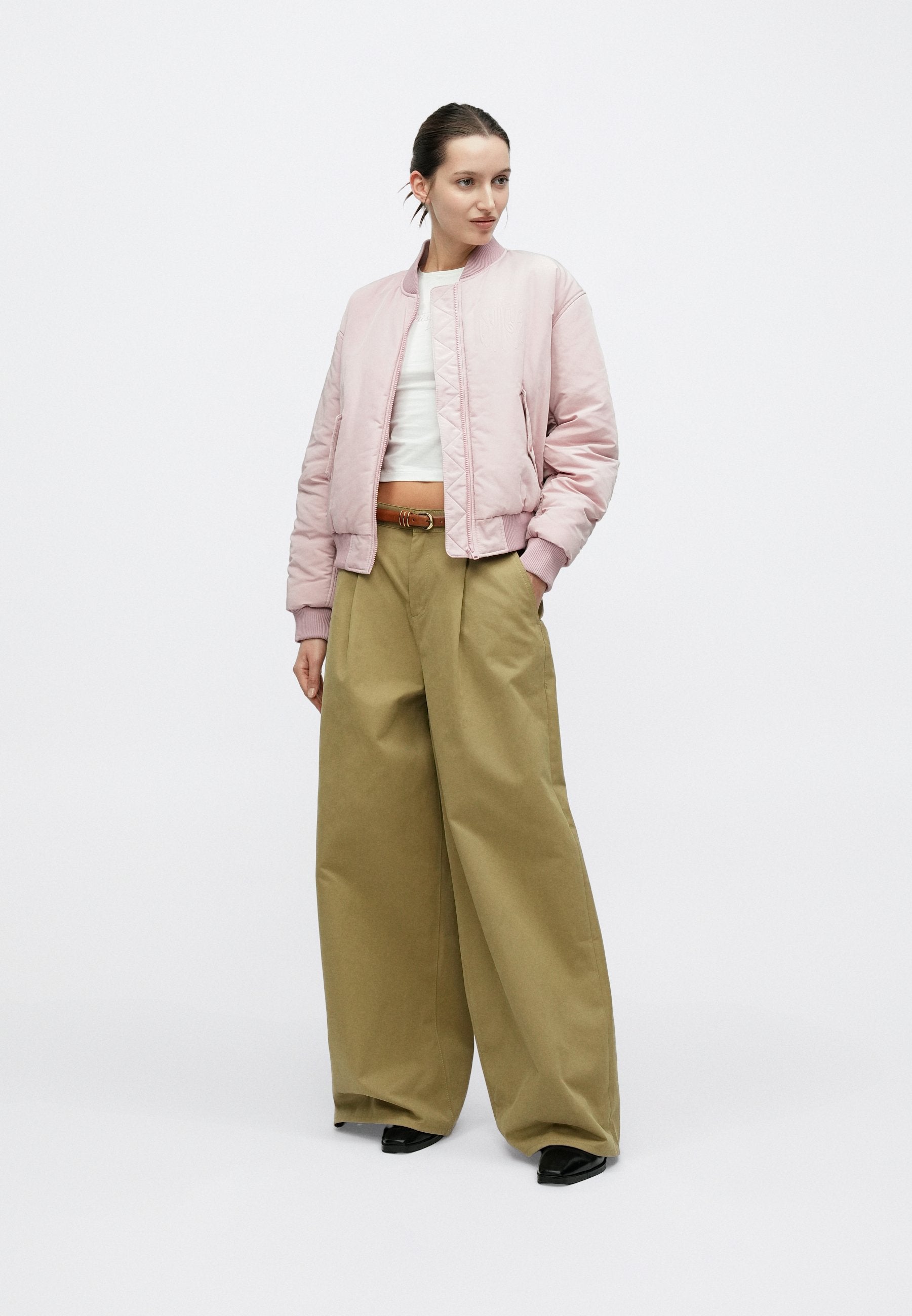 FIABLO - Bomber Jacket - light/pastel pink