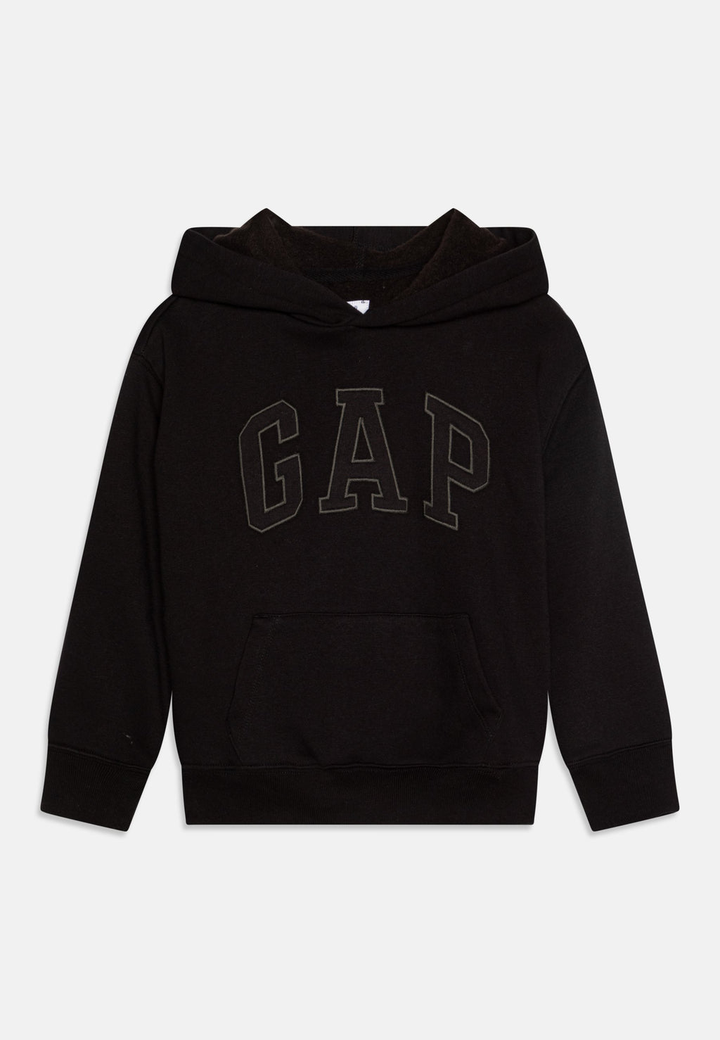 KIDS RELAXED GAP LOGO HOODIE - Hoodie - true black