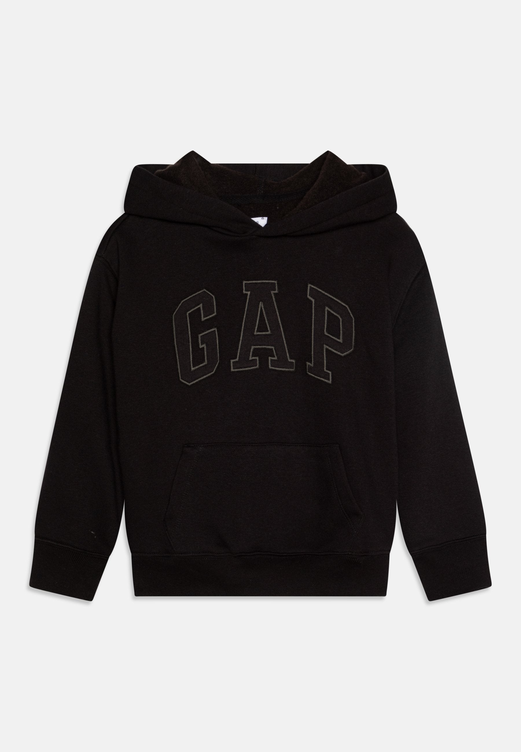KIDS RELAXED GAP LOGO HOODIE - Hoodie - true black