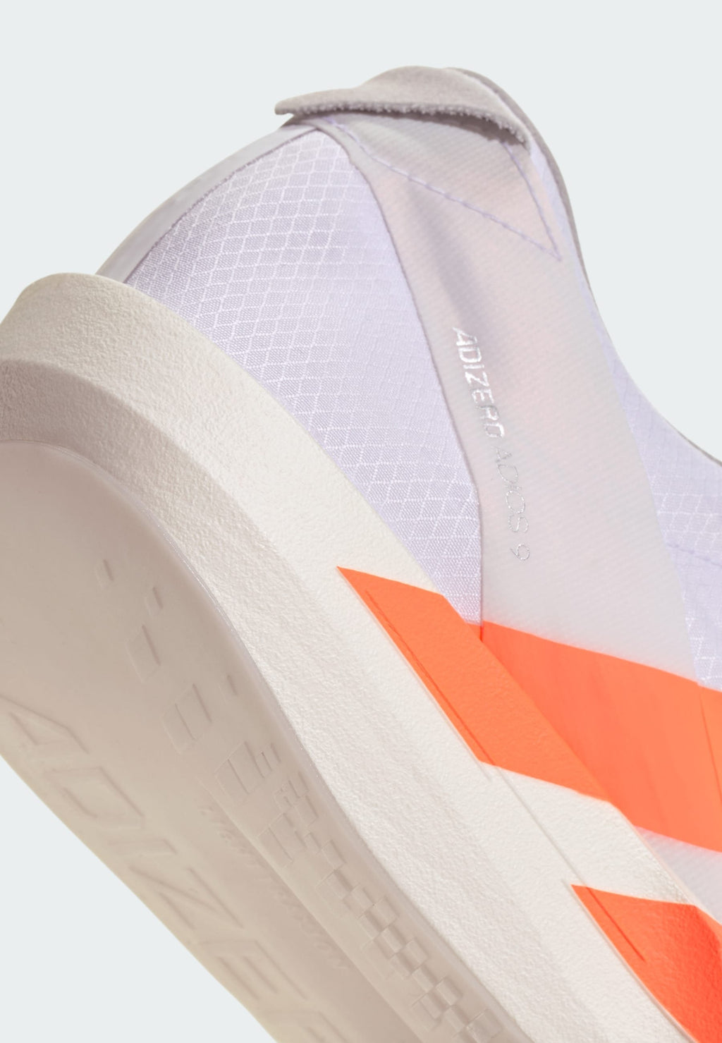 ADIZERO ADIOS 9 - Road running shoes - cloud white   lucid orange   lucid red