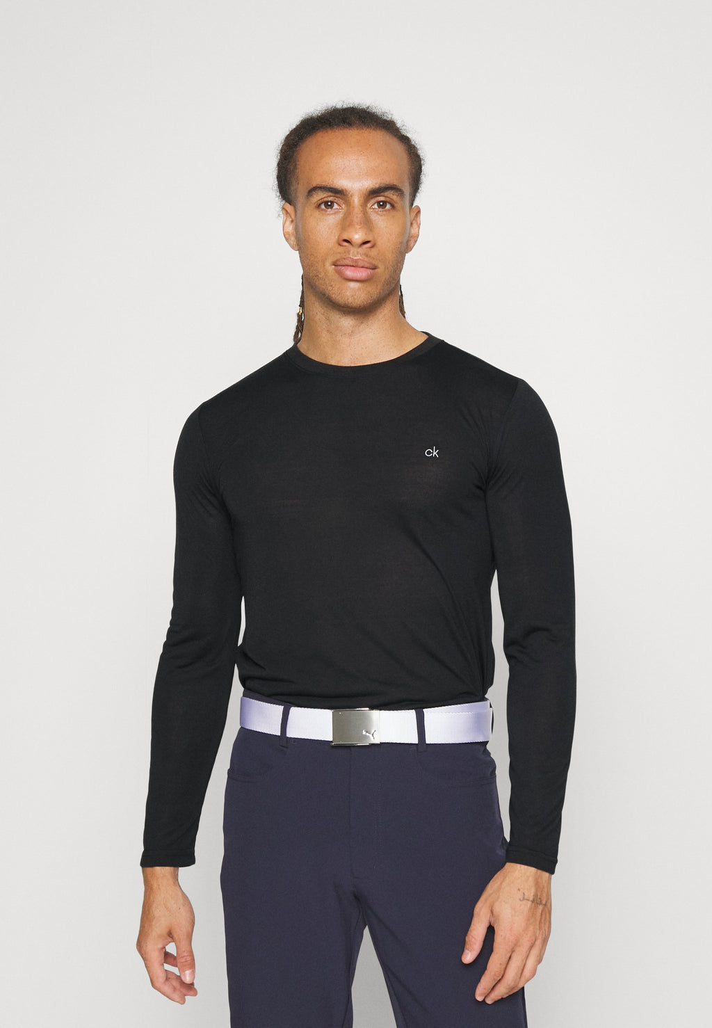 ASSORTED LONG SLEEVE 3 PACK - Long sleeved top - black/white/navy