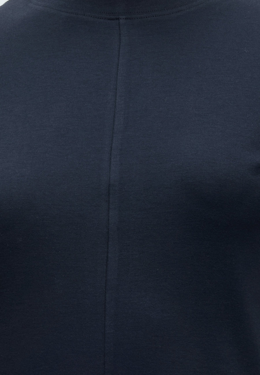 INTERLOCK KNIT MIDI FIT AND FLARE DRESS - Jersey dress - dark night navy
