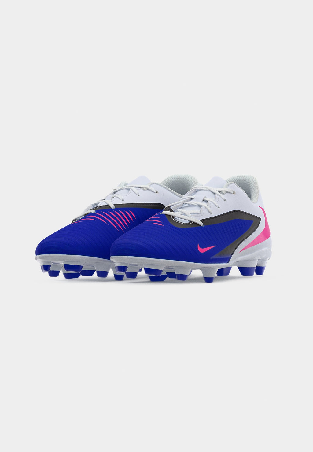 PHANTOM 6 LOW CLUB FG/MG UNISEX - Football boots artificial grass - racer blue/pink blast/white