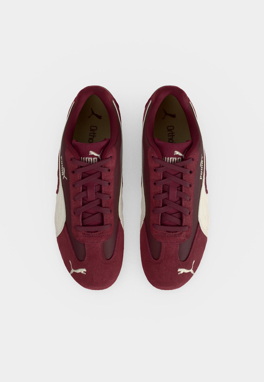 SPEEDCAT UNISEX - Trainers - ruby shimmer/warm white/coffee milk