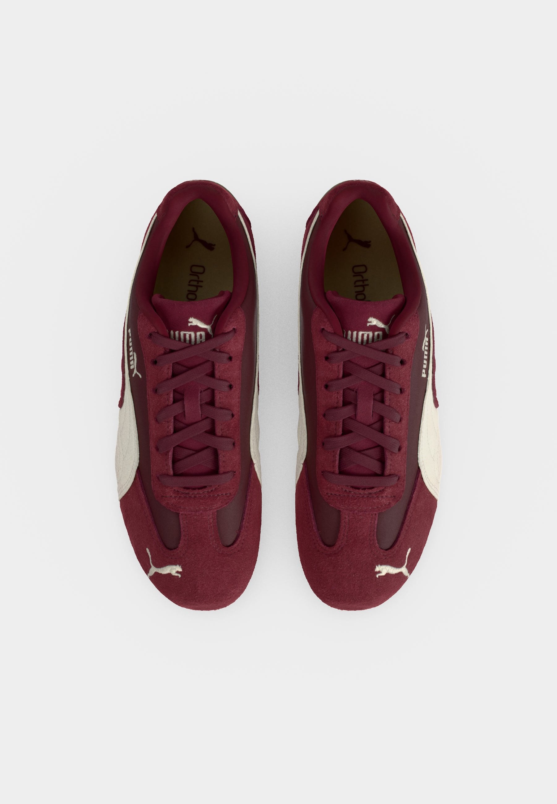 SPEEDCAT UNISEX - Trainers - ruby shimmer/warm white/coffee milk