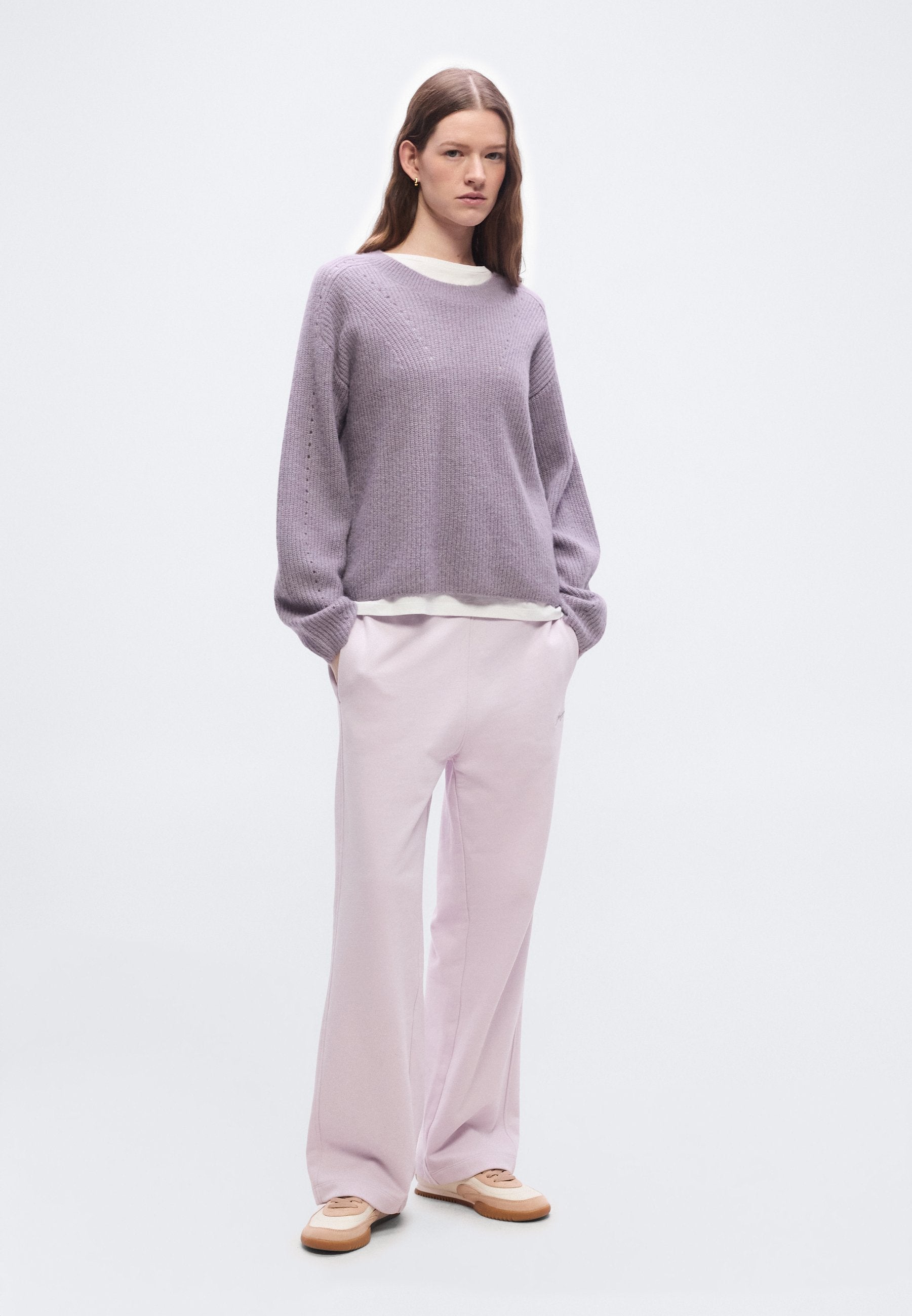 ENDLESS - Tracksuit bottoms - light pastel purple