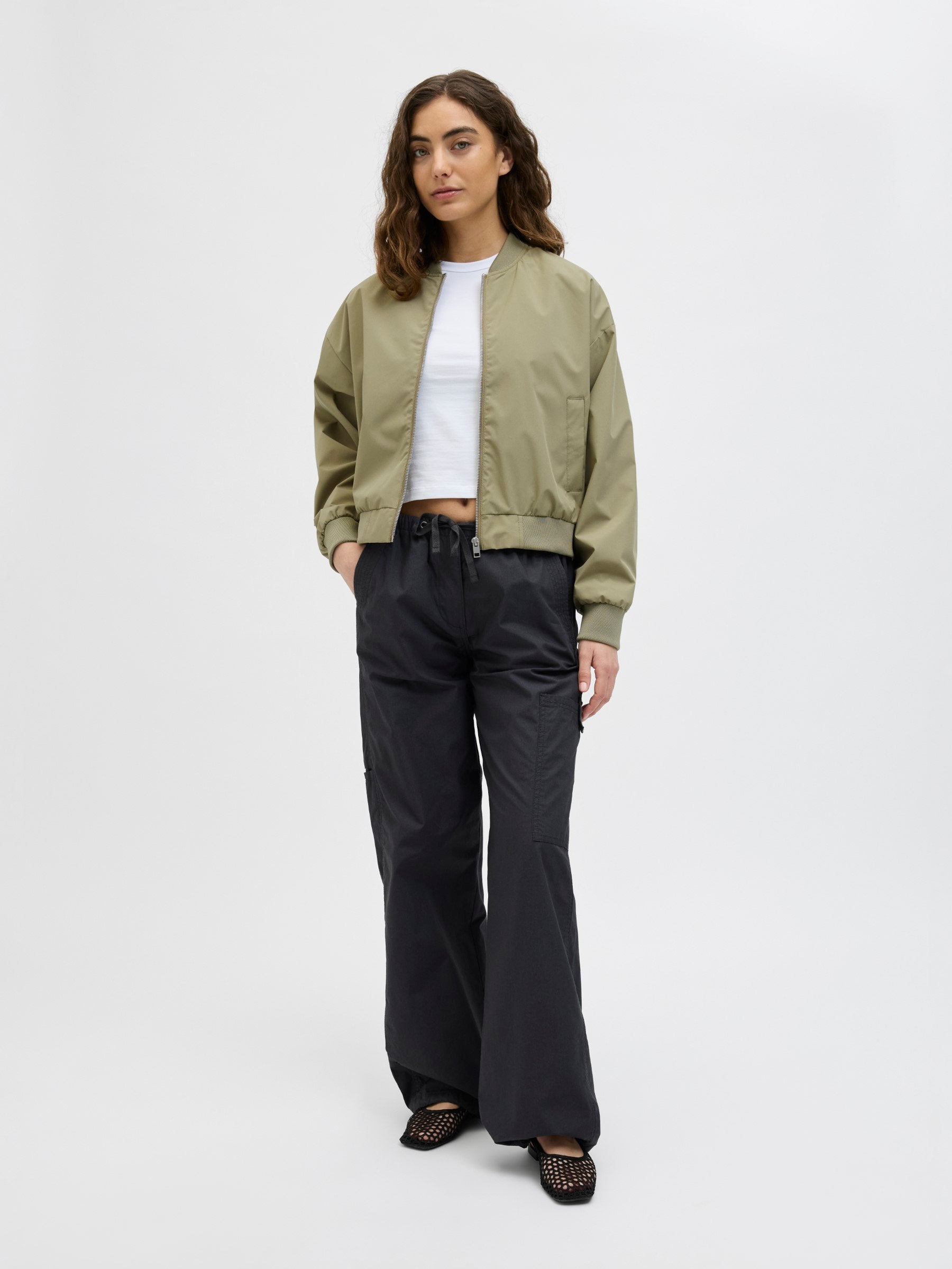 JXELLA - Bomber Jacket - aloe