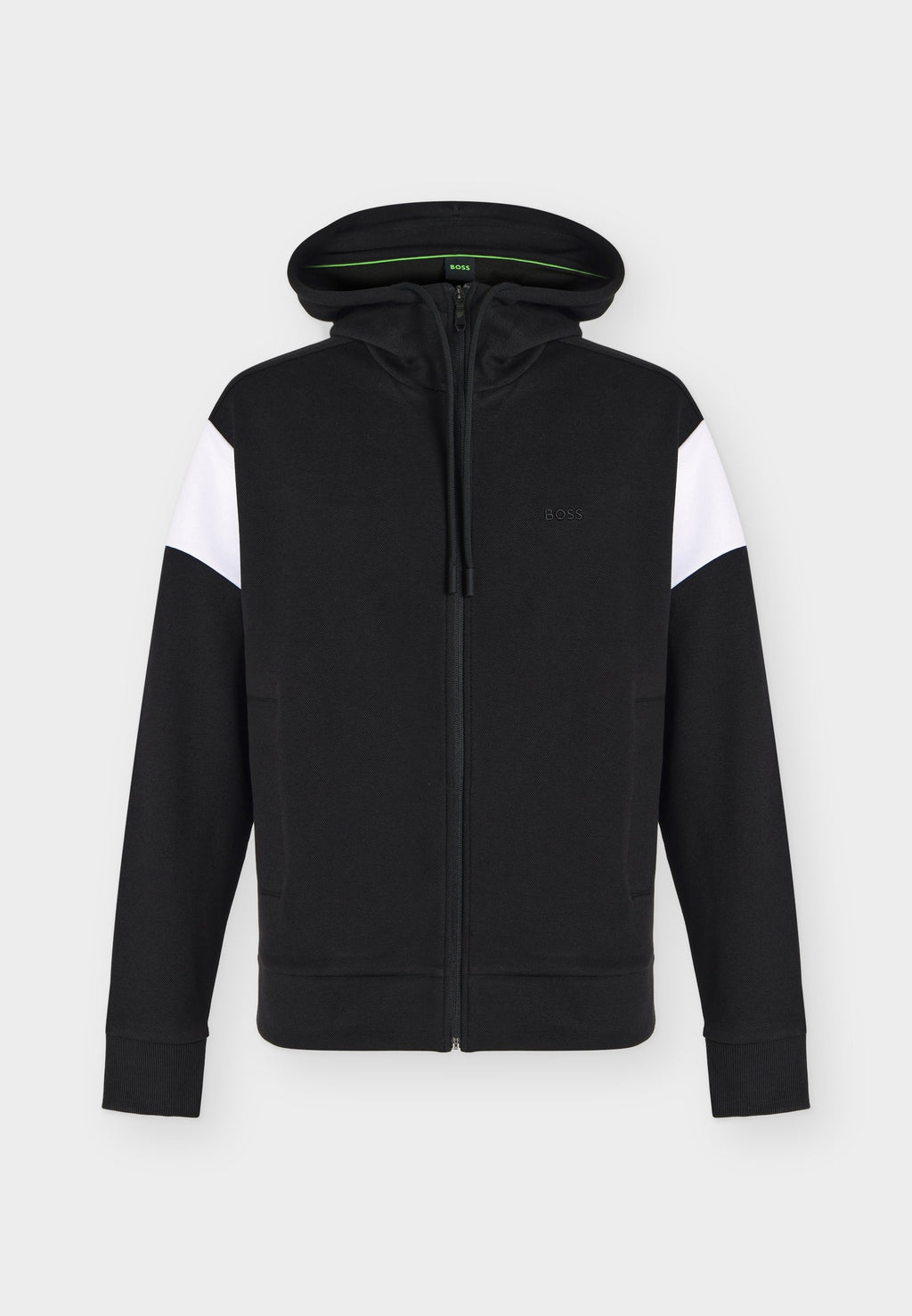 SW_UNION SAGGY - Zip-up sweatshirt - black