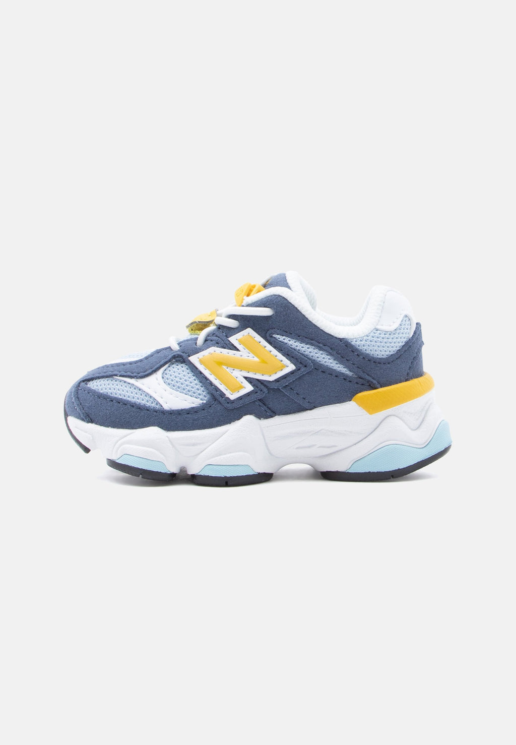 9060 UNISEX - Baby shoes - vintage indigo/apollo gold-coloured