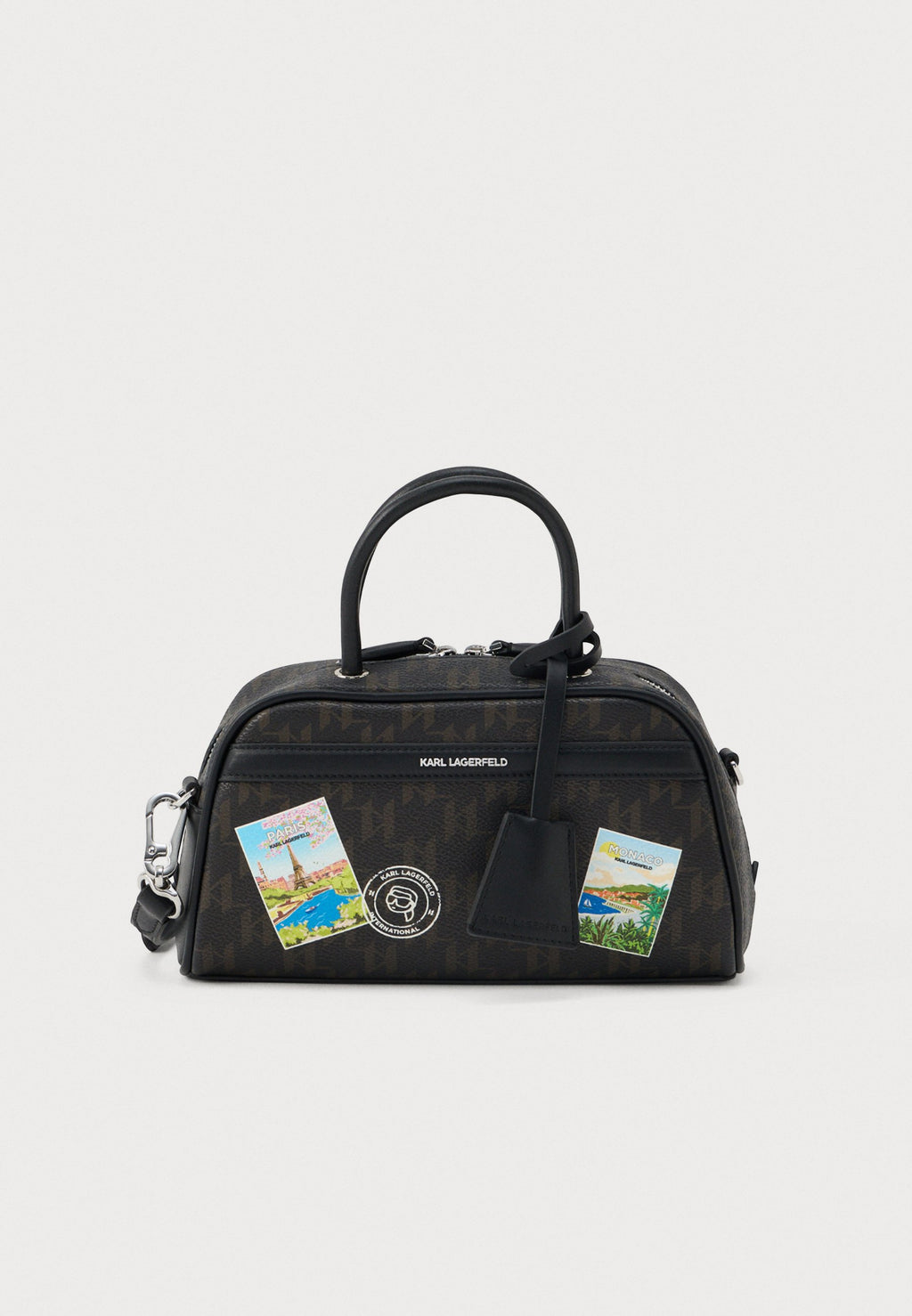 IKON MONOGRAM - Cross body bag - brown