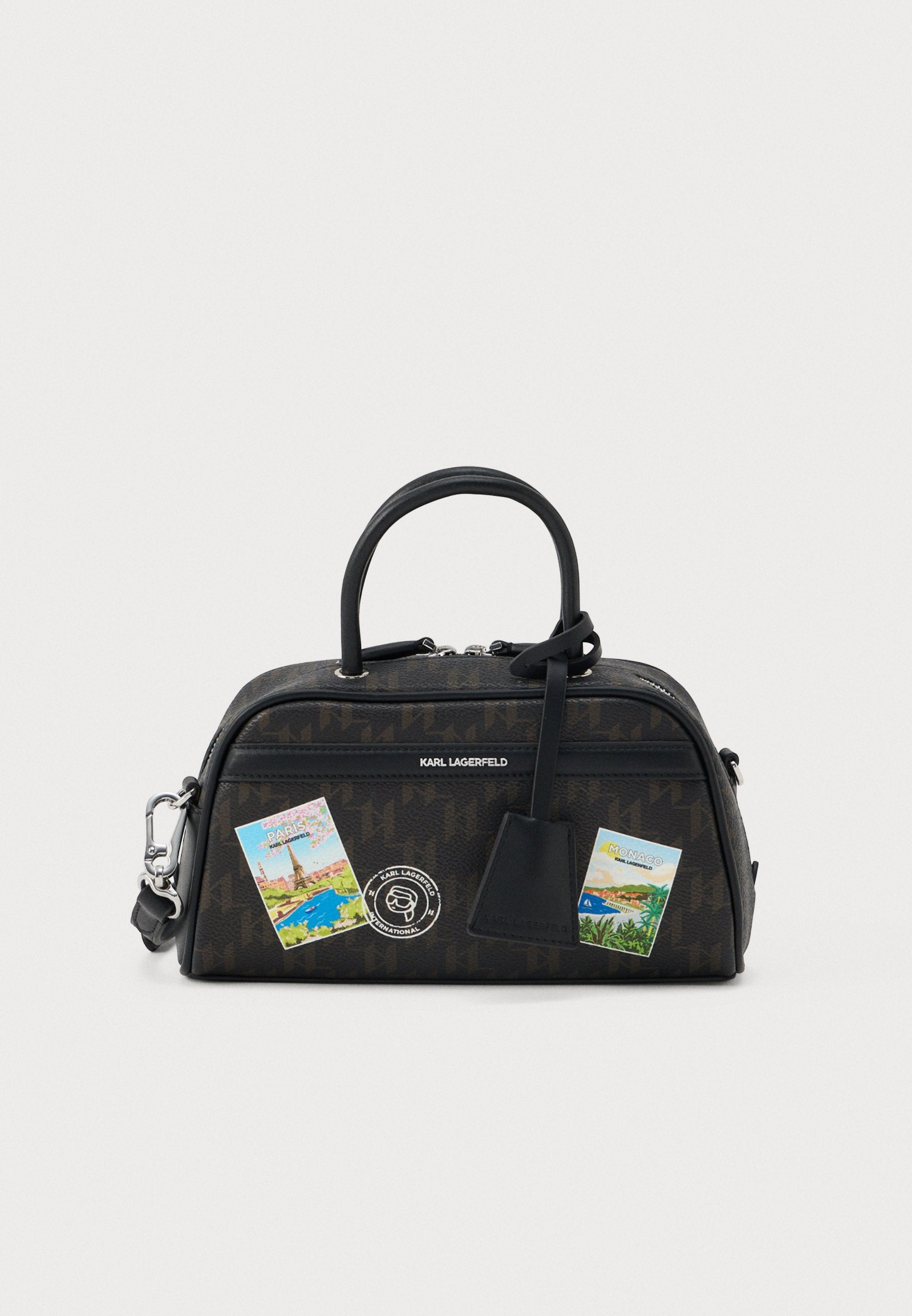 IKON MONOGRAM - Cross body bag - brown