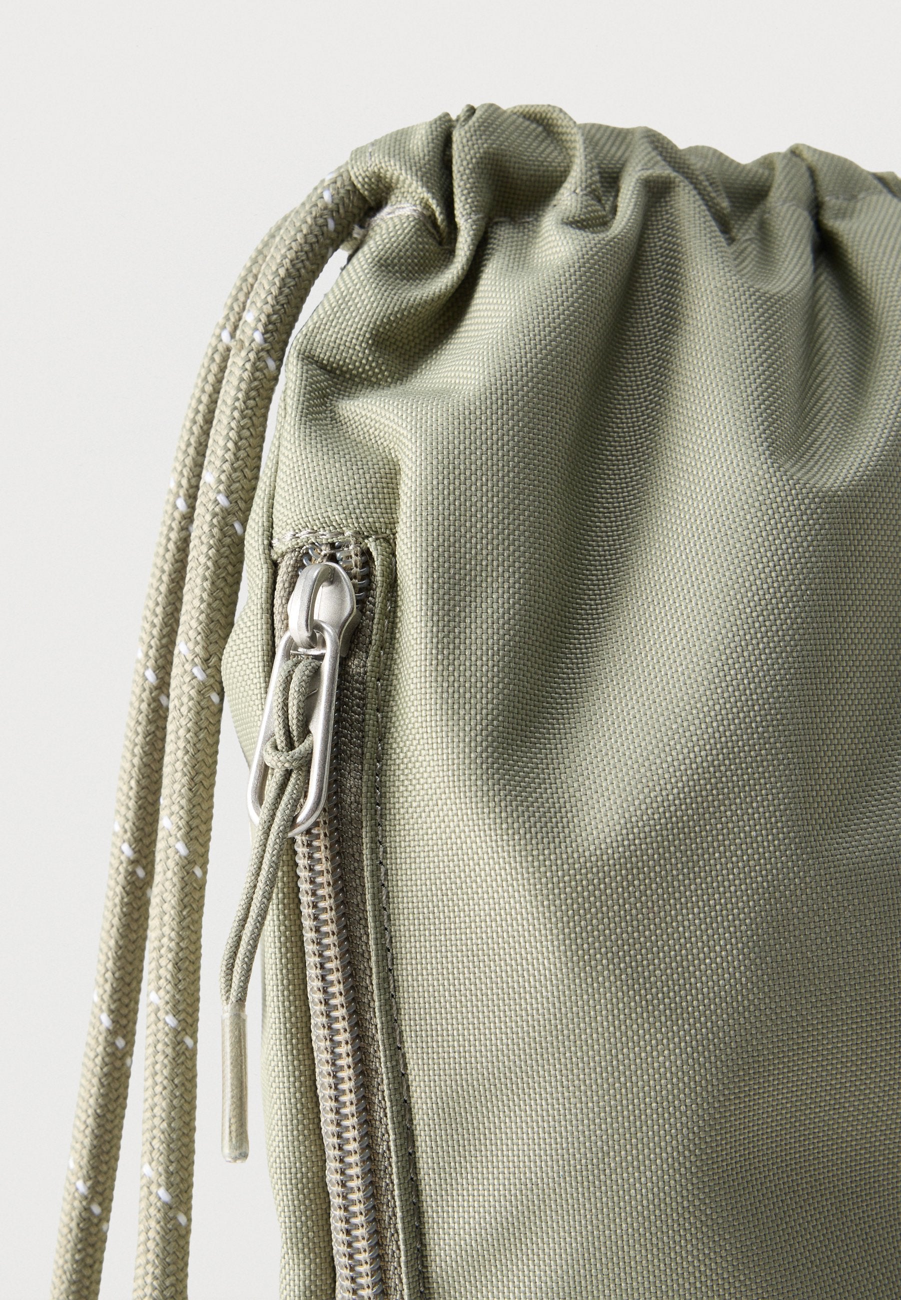 HERITAGE DRAWSTRING UNISEX - Rucksack - light army/white