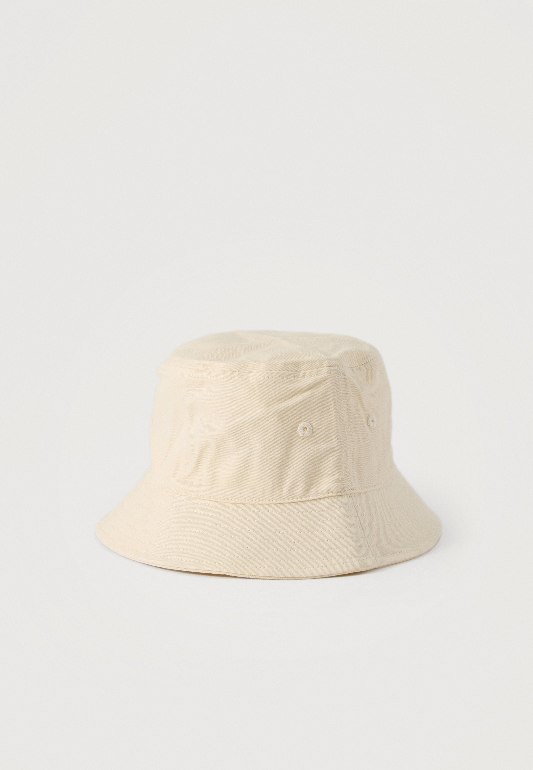 SMALL MONOGRAM BUCKET UNISEX - Hat - bone white