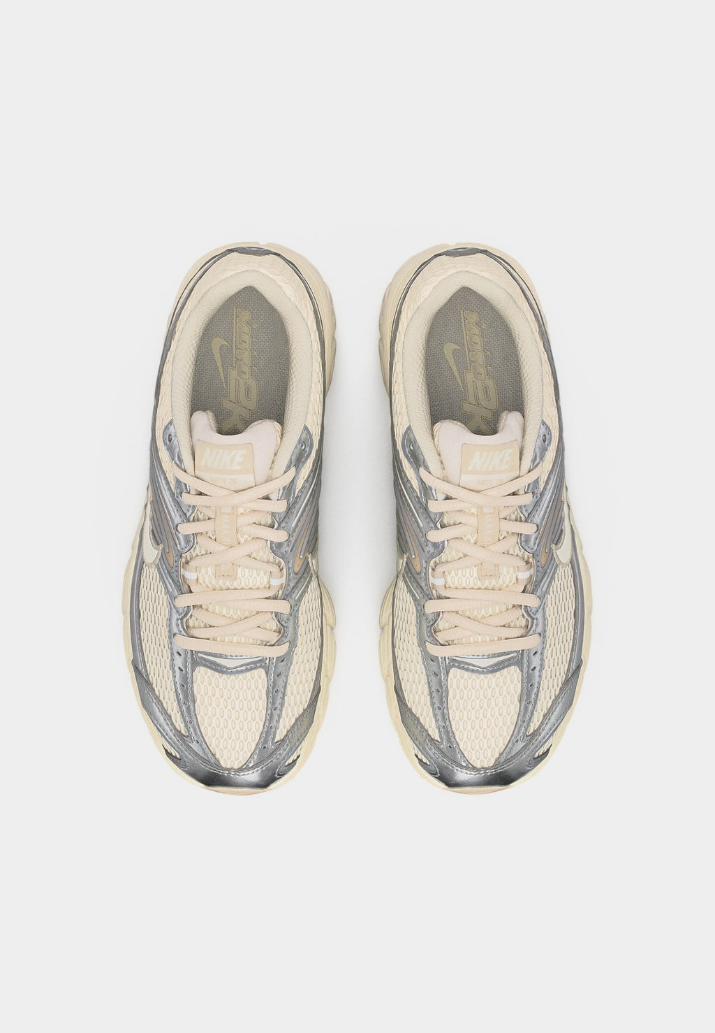 AIR MAX MOTO 2K - Trainers - pale ivory/sail/metallic silver-coloured/light orewood brown