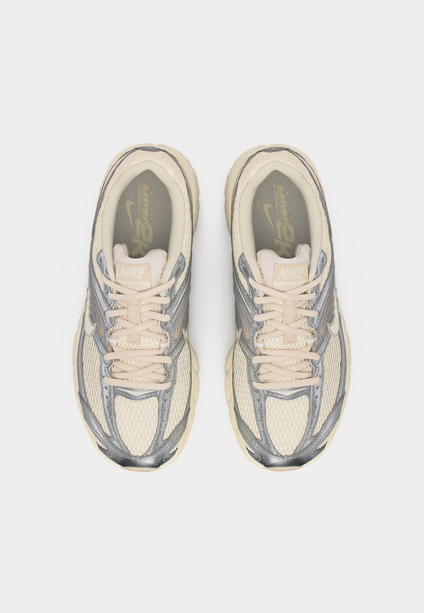 AIR MAX MOTO 2K - Trainers - pale ivory/sail/metallic silver-coloured/light orewood brown