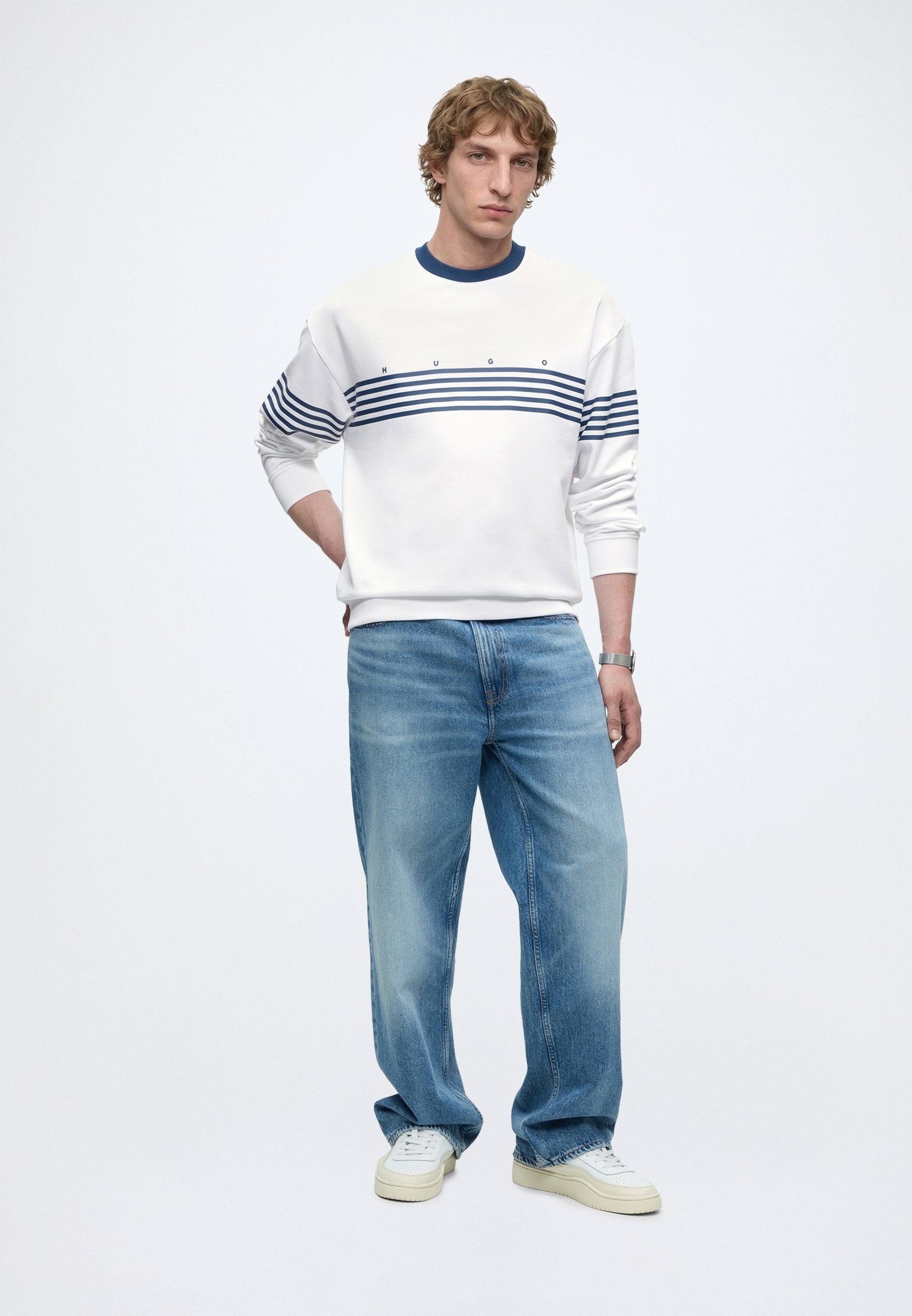 DEMSO - Sweatshirt - white