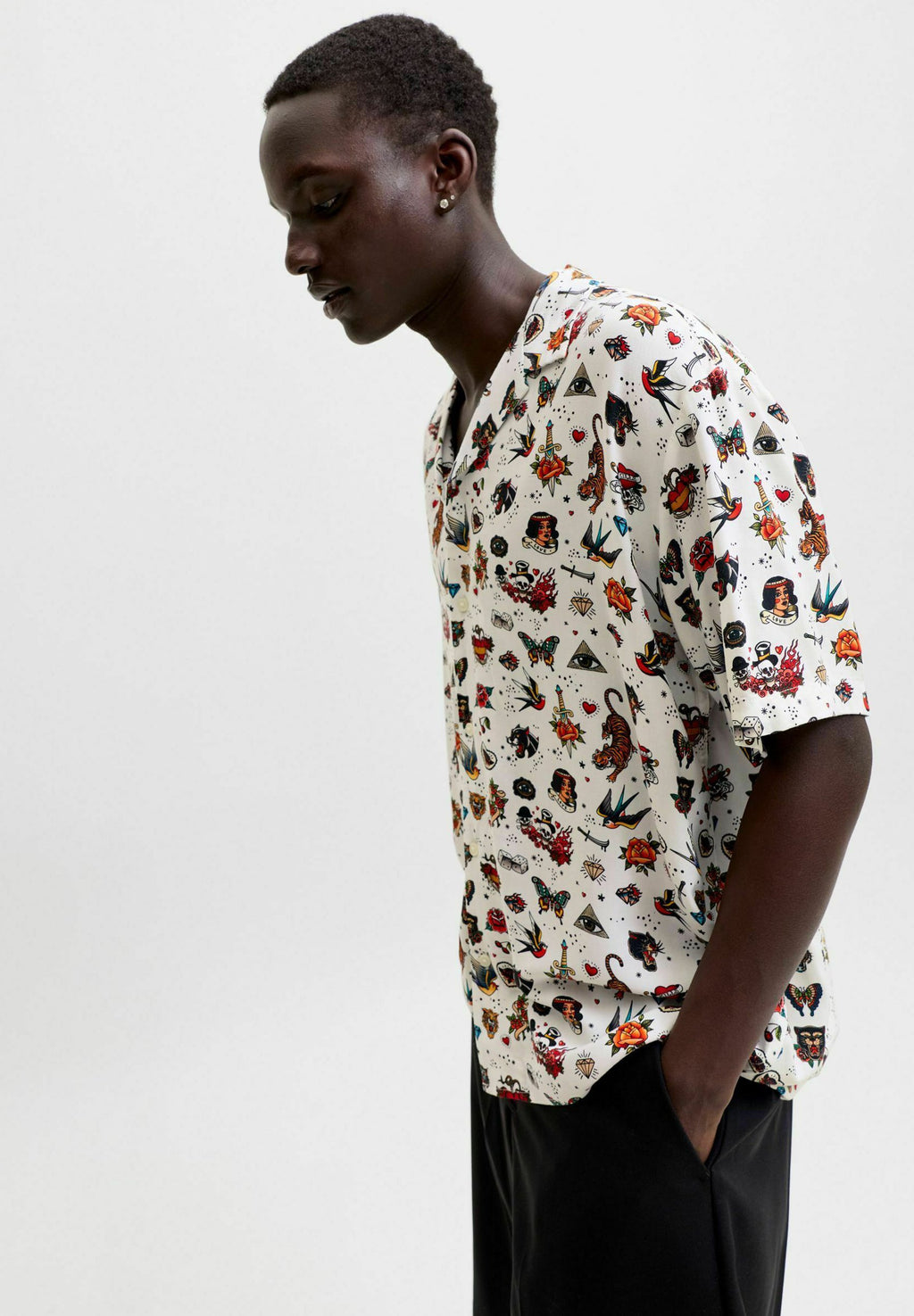 Resort Relaxed Fit - Shirt - antique white