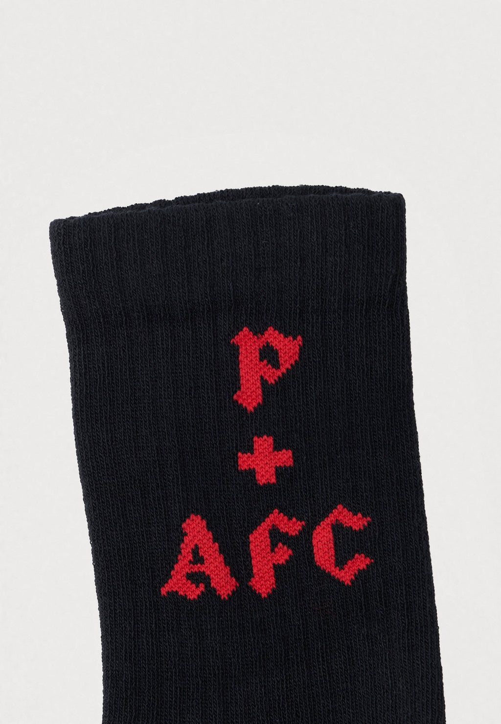 ARSENAL FC UNISEX - Sports socks - black/better scarlet