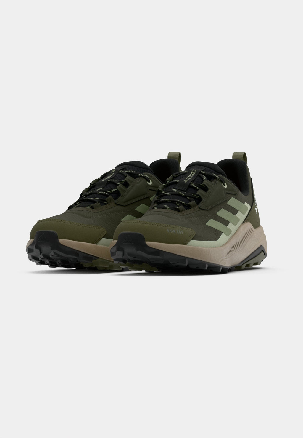 ANYLANDER - Hiking shoes - shadow olive/tent green/halo green