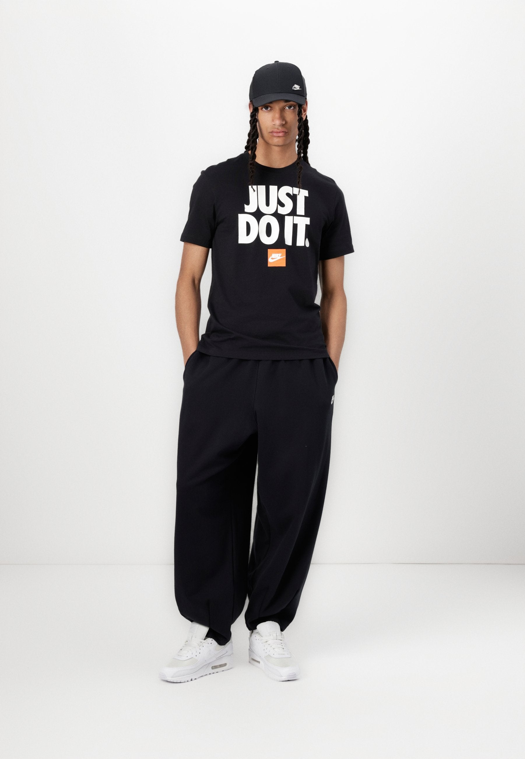 TEE FRAN VERBIAGE - Print T-shirt - black
