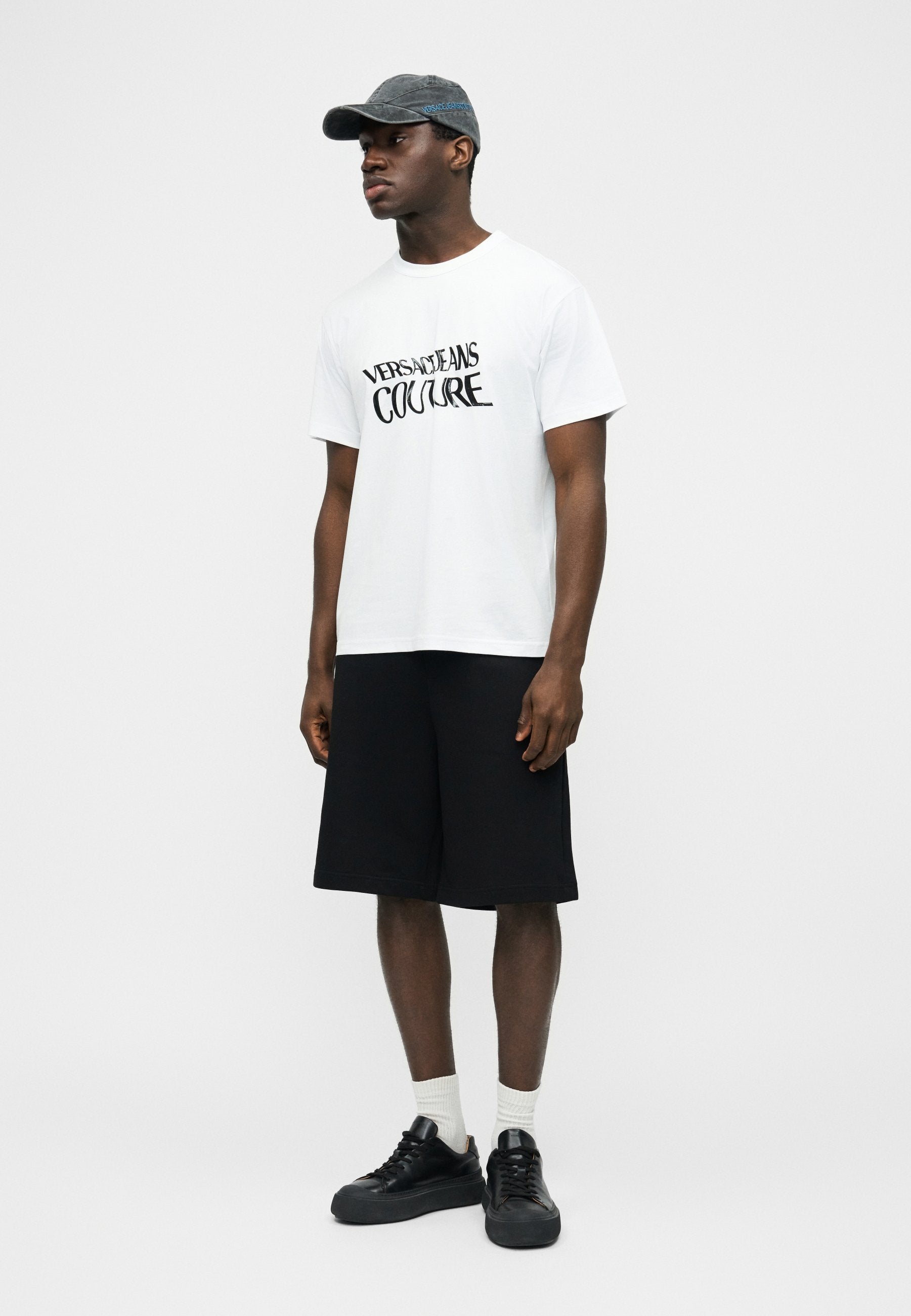 LOGO LIQUIFY - Print T-shirt - white