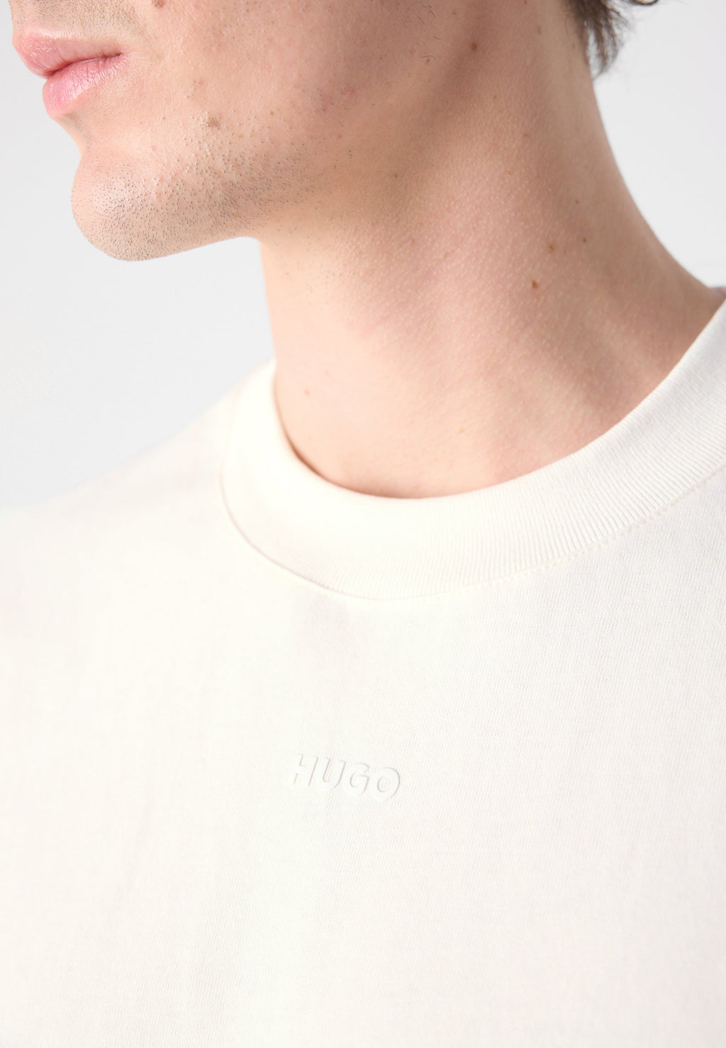DAPOLINO - Basic T-shirt - ecru