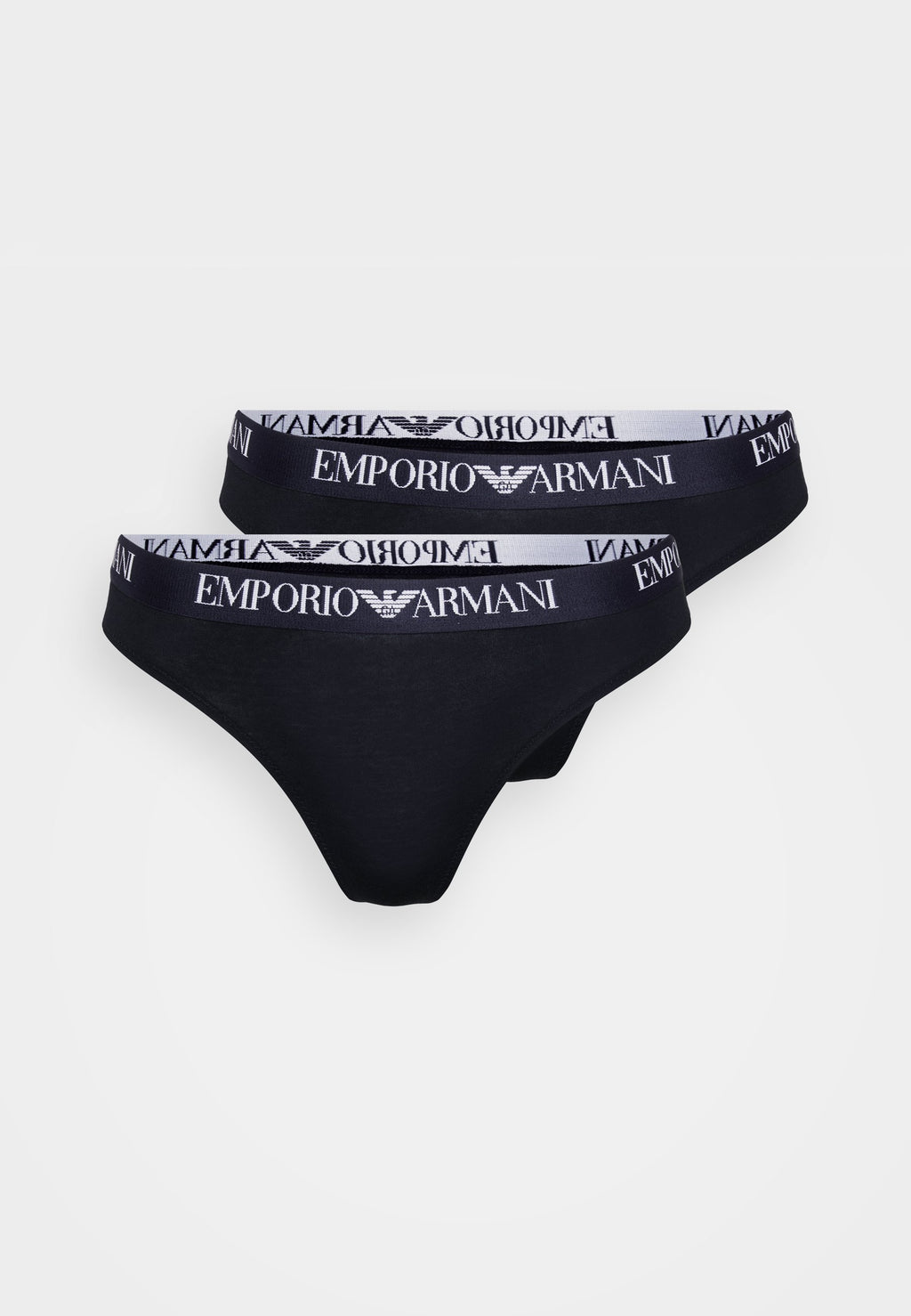 THONG 2 PACK - Thong - black