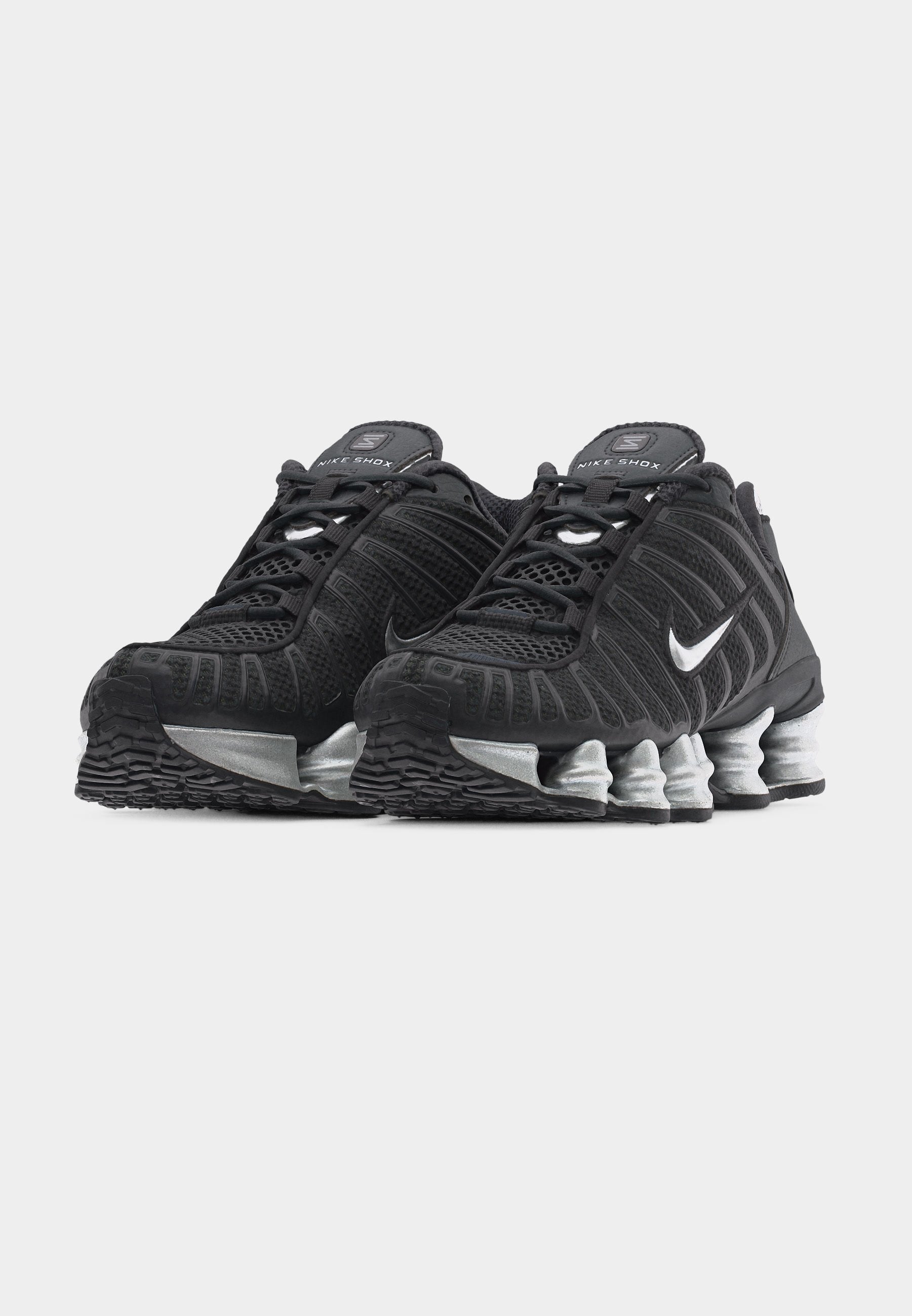SHOX TL - Trainers - off noir/metallic silver-coloured/black