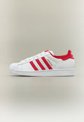 SUPERSTAR II UNISEX - Baskets - footwear white/better scarlet/gold-coloured metallic
