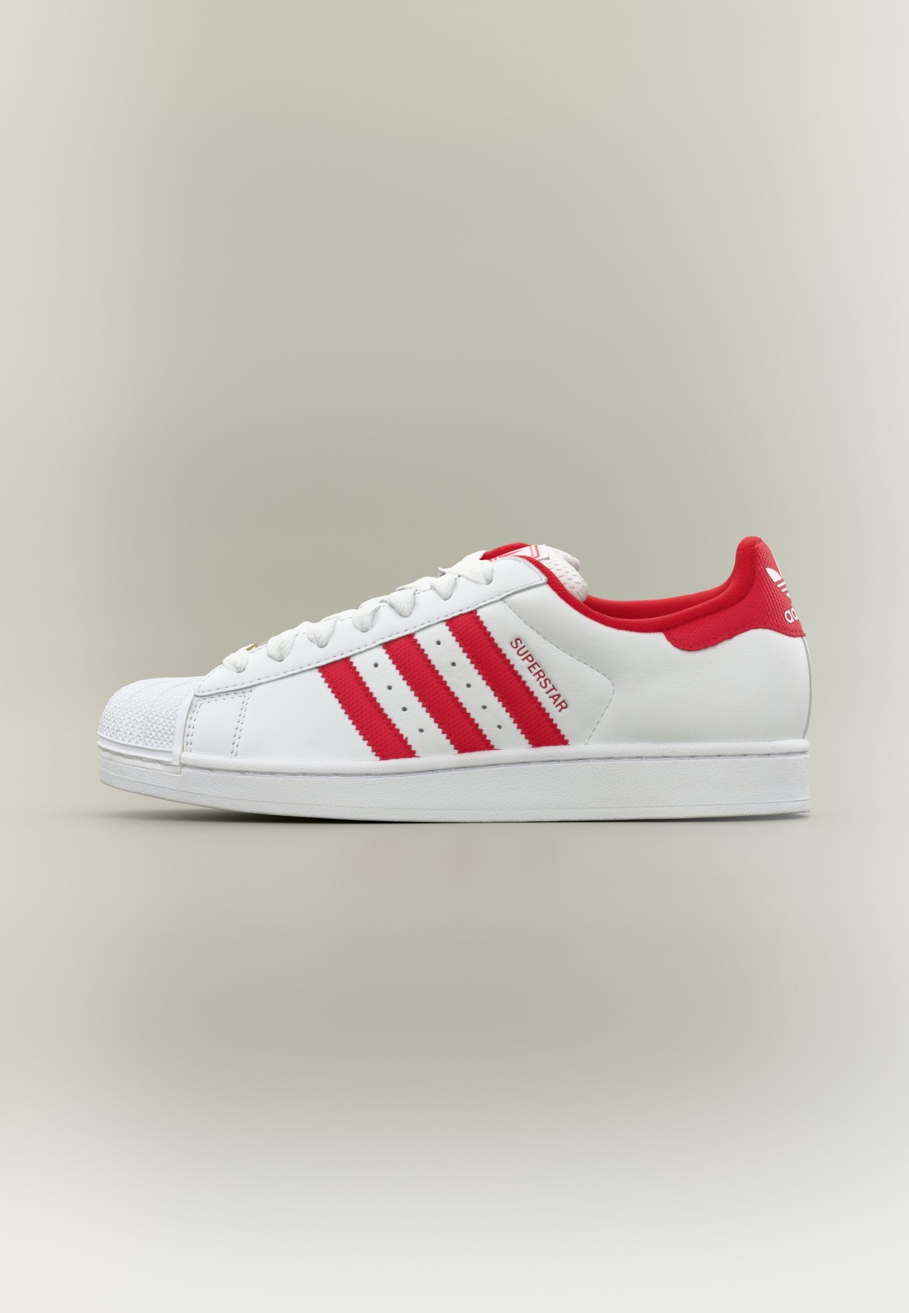 SUPERSTAR II UNISEX - Baskets - footwear white/better scarlet/gold-coloured metallic