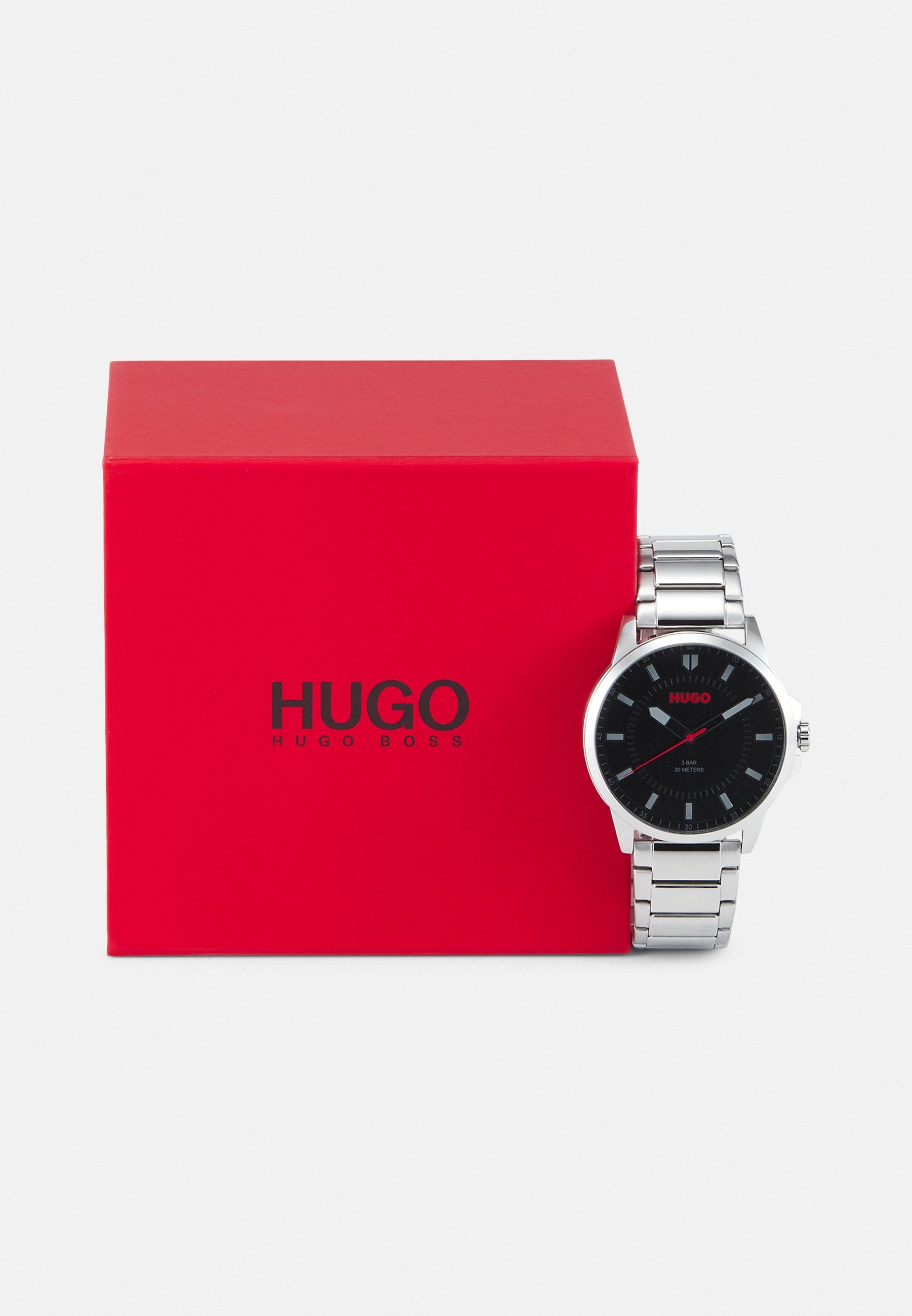 FIRST - Watch - silver-coloured/black