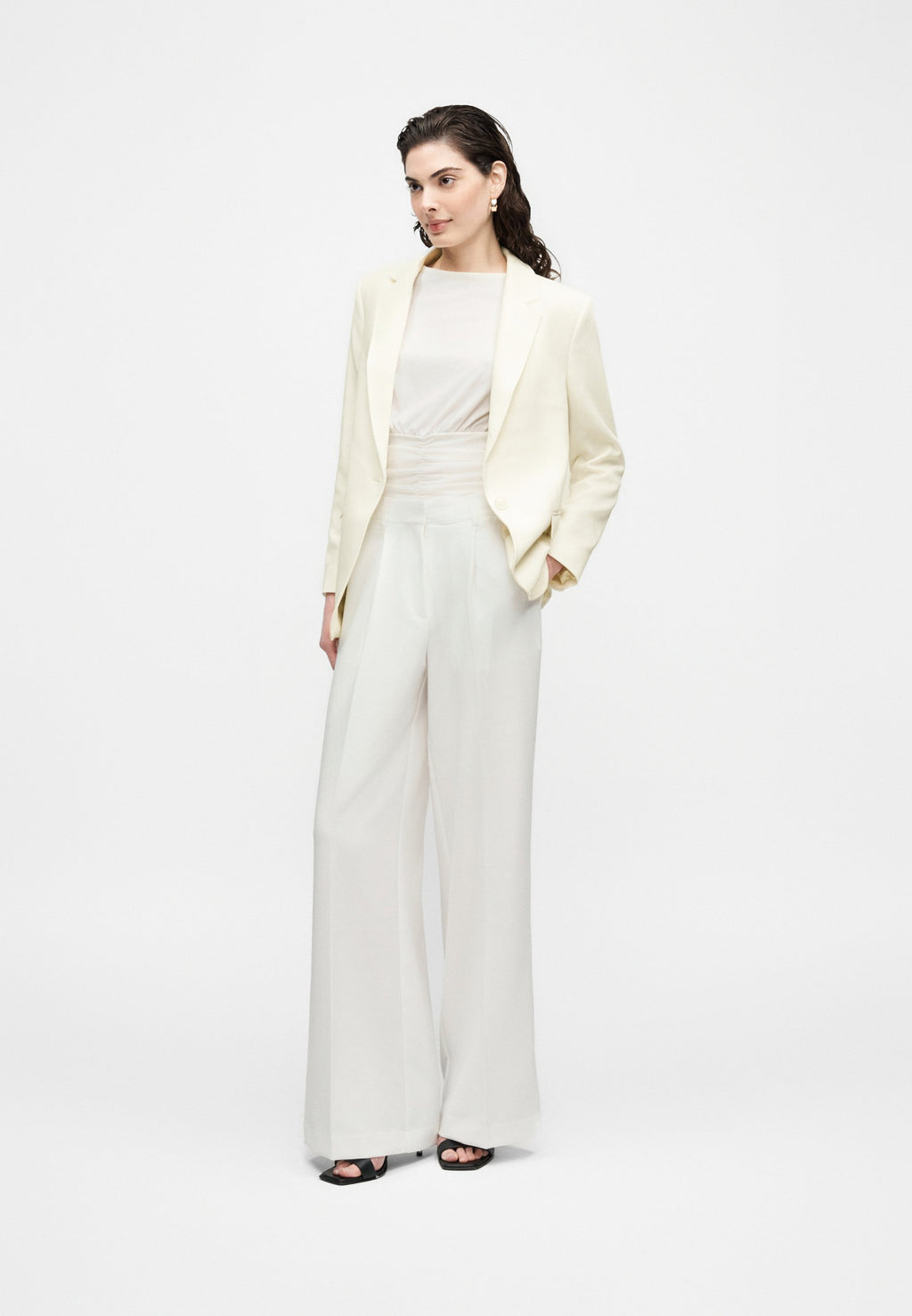 JABLA - Blazer - open white
