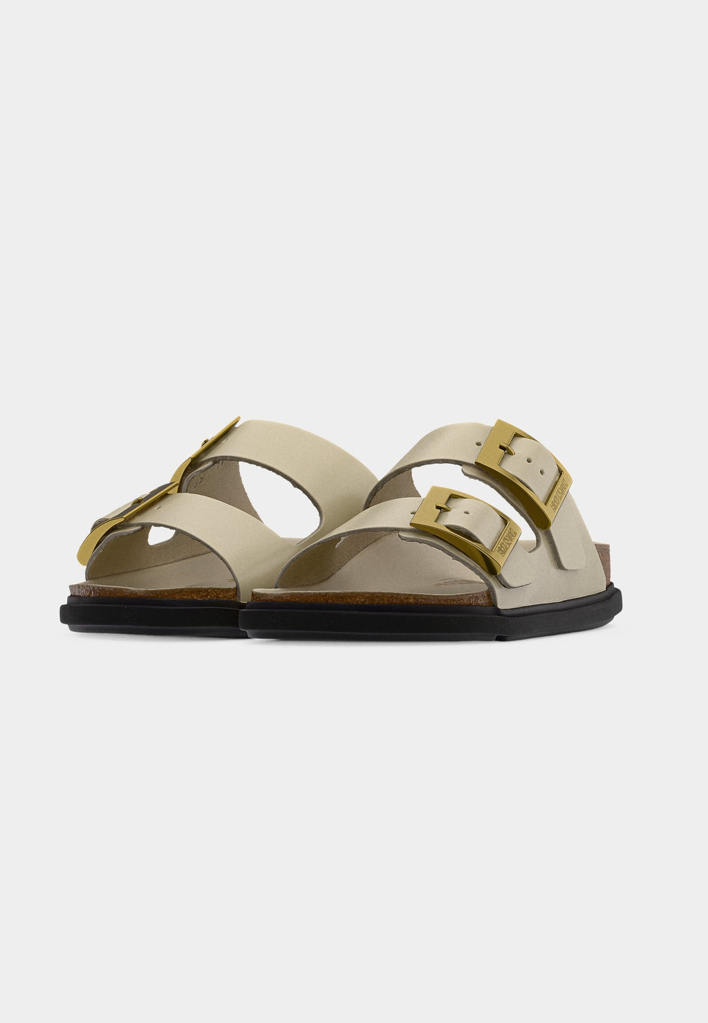 ARIZONA DB LENA HS ECRU HEX CUPSOLES NARROW - Sandals - ecru