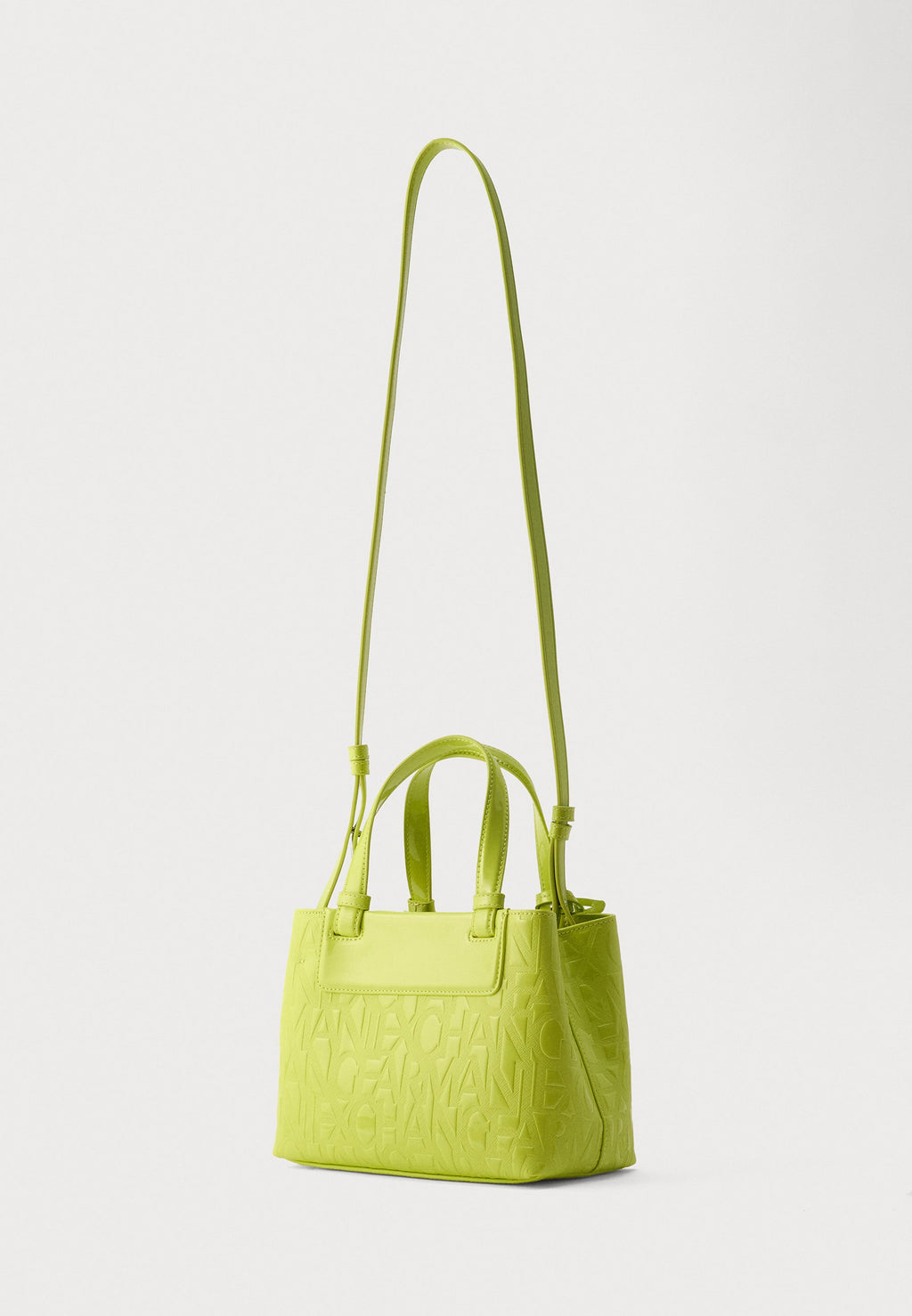 SHOPPING BAG - Handbag - neon yellow