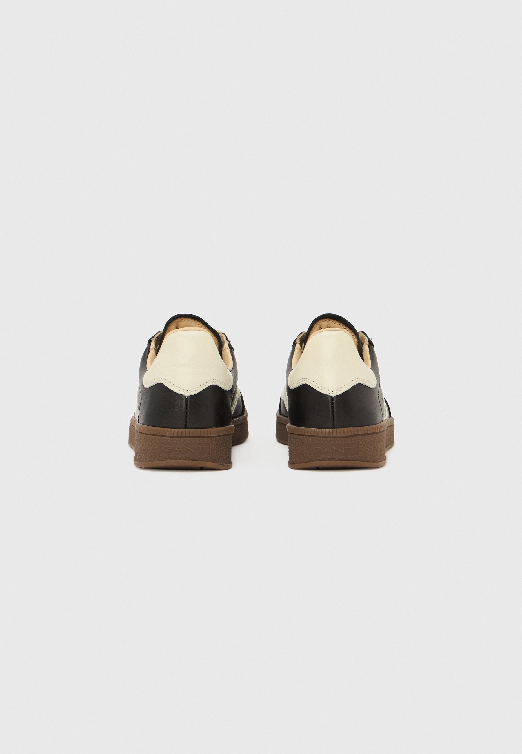 Trainers - black/white