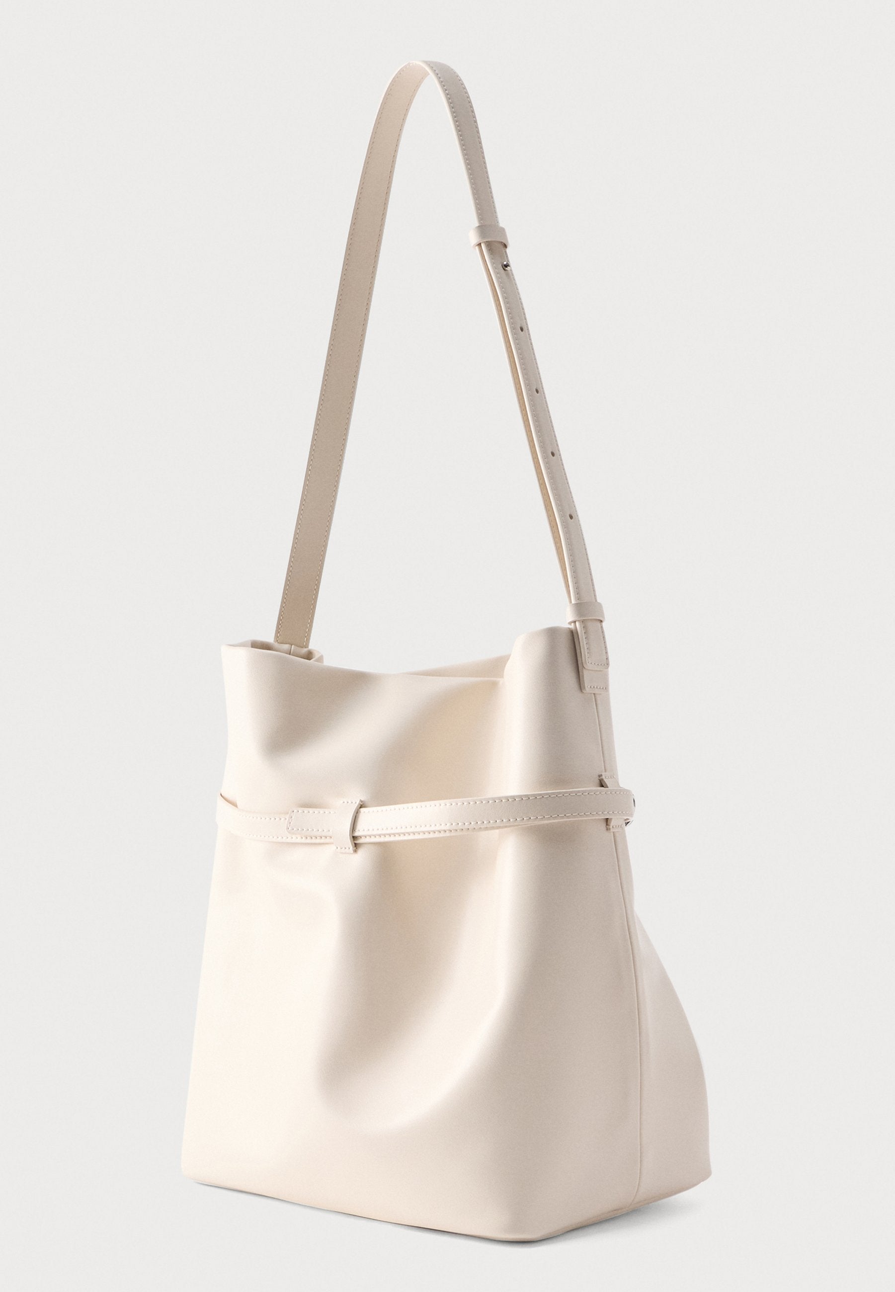 DEVA BUCKET - Handbag - marble