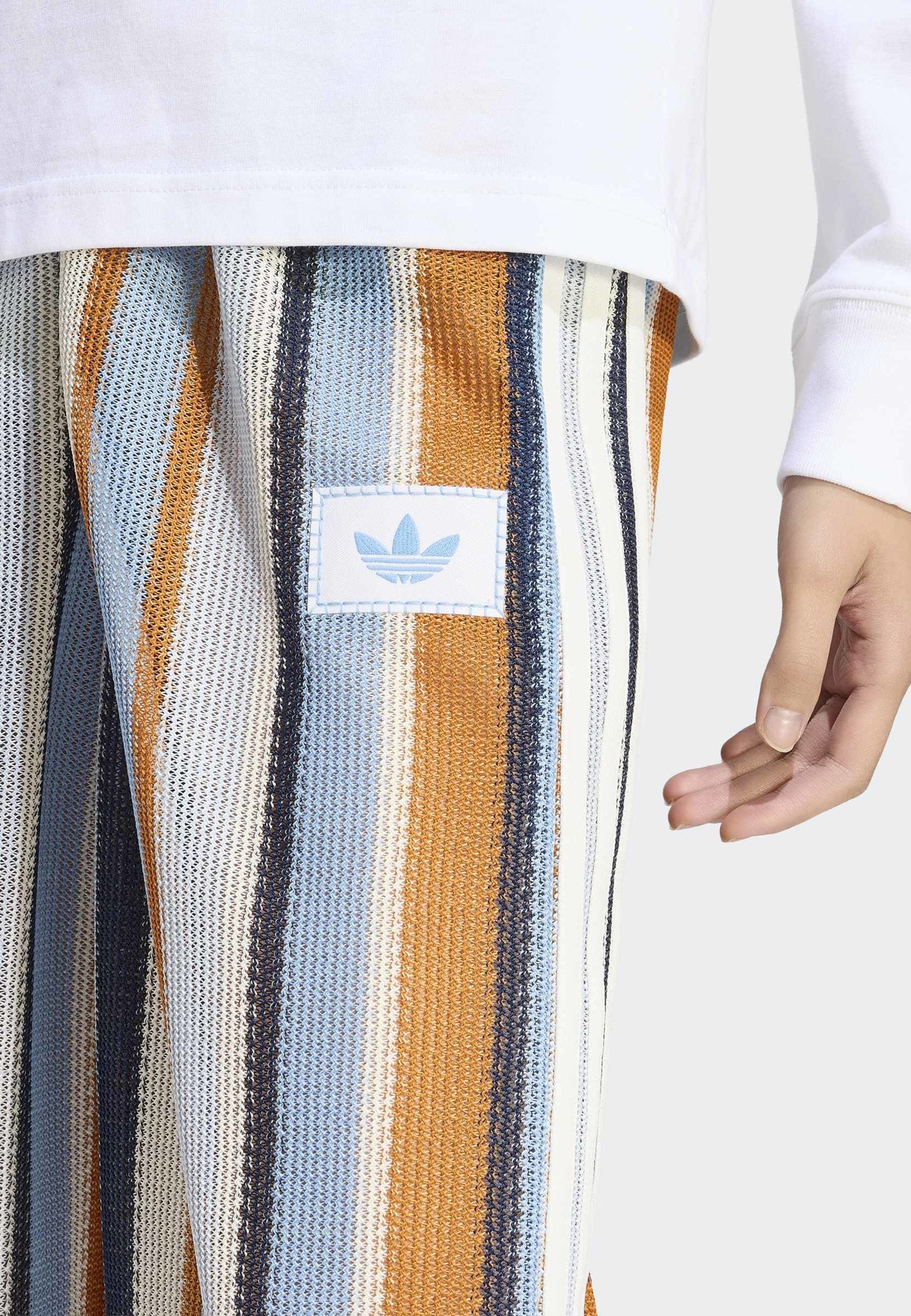 SUMMER GLOW KNITTED FIREBIRD - Trousers - multicolor/ash blue