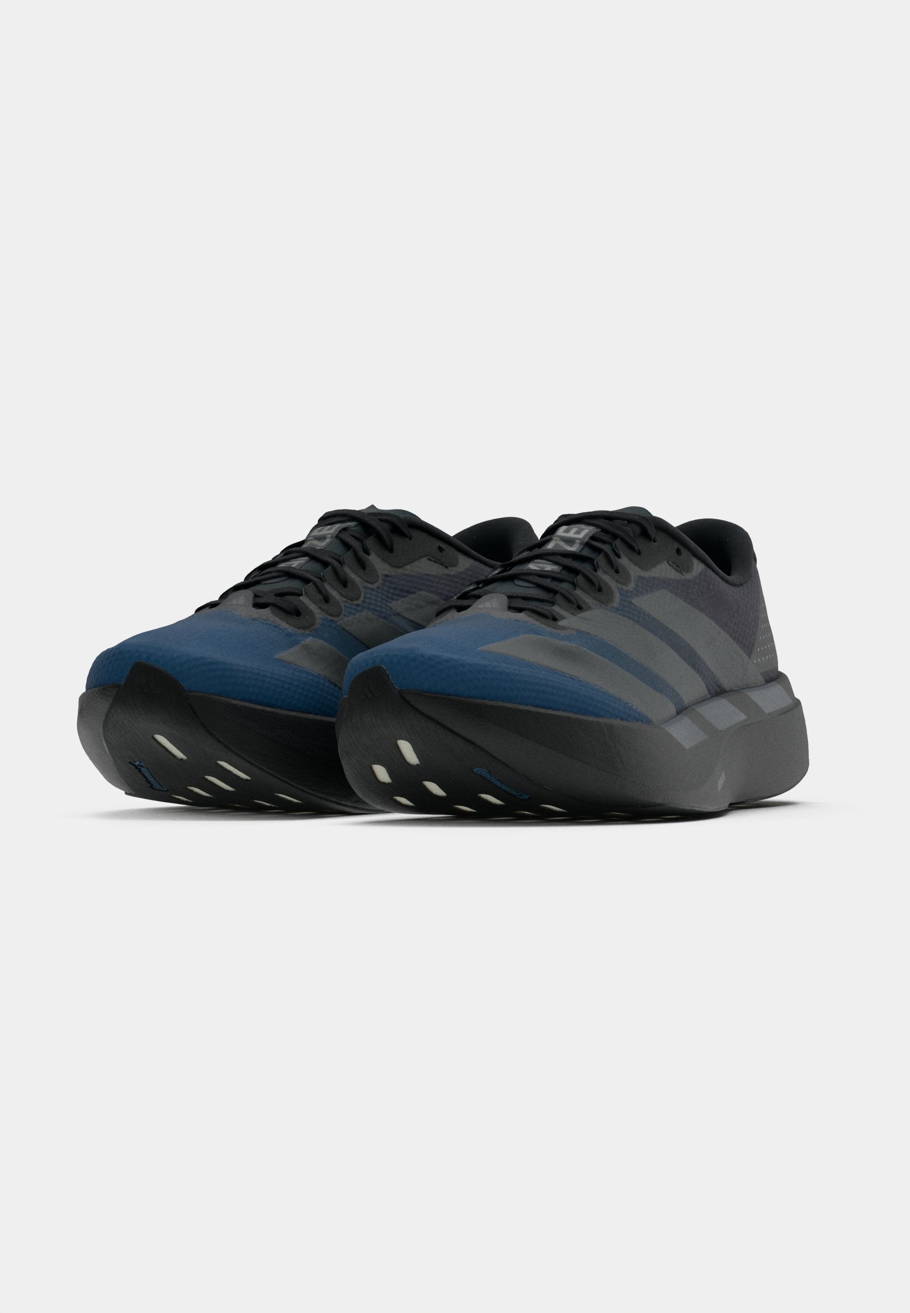 ADIZERO EVO SL WOVEN M - Trainers - black/dark blue
