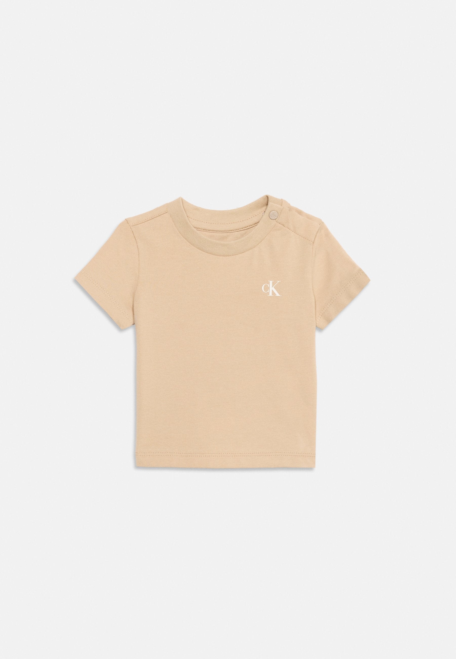 SMALL MONOGRAM 2 PACK UNISEX - Basic T-shirt - tofu/humus