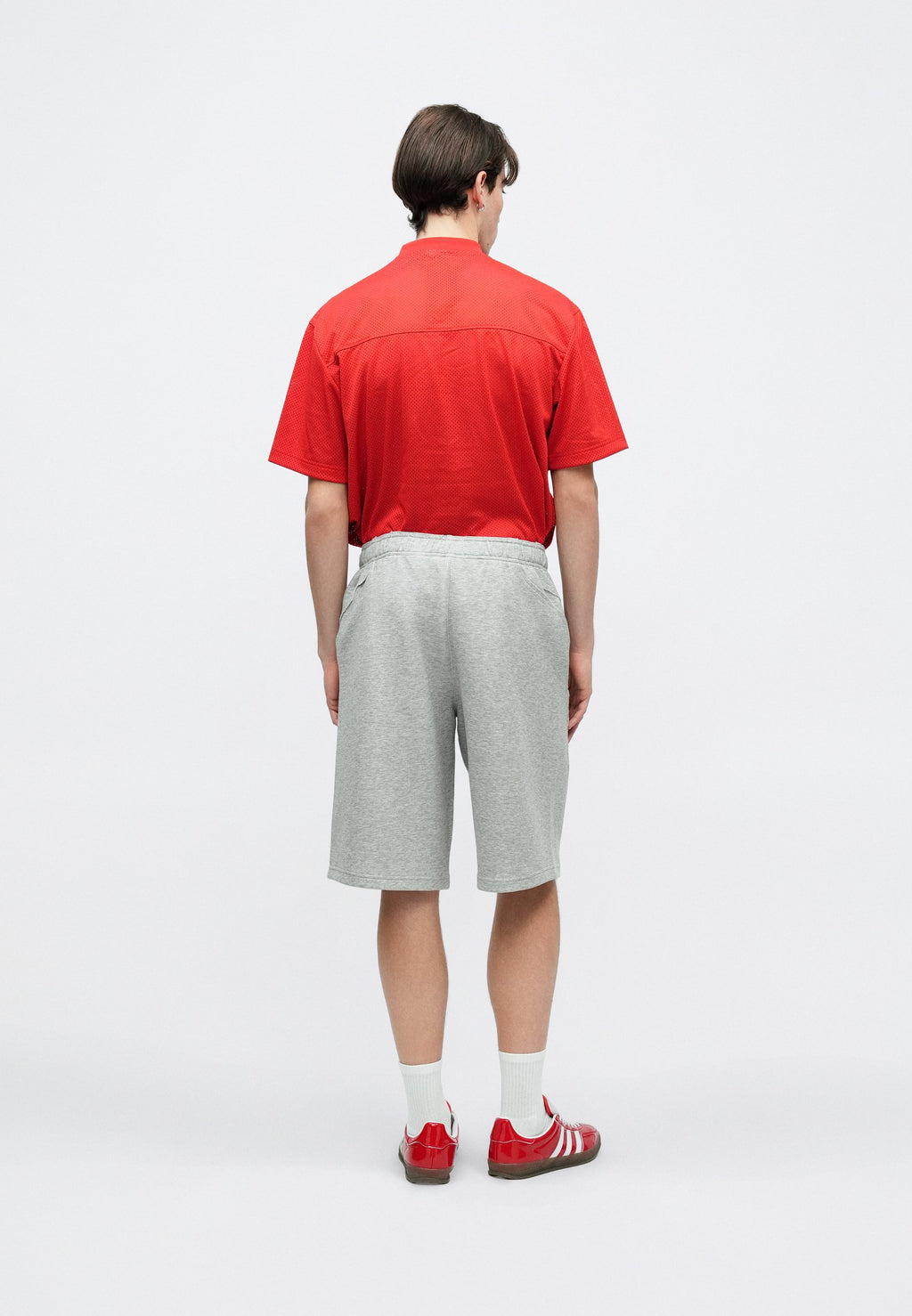 SPACER JORTS - Shorts - medium grey heather