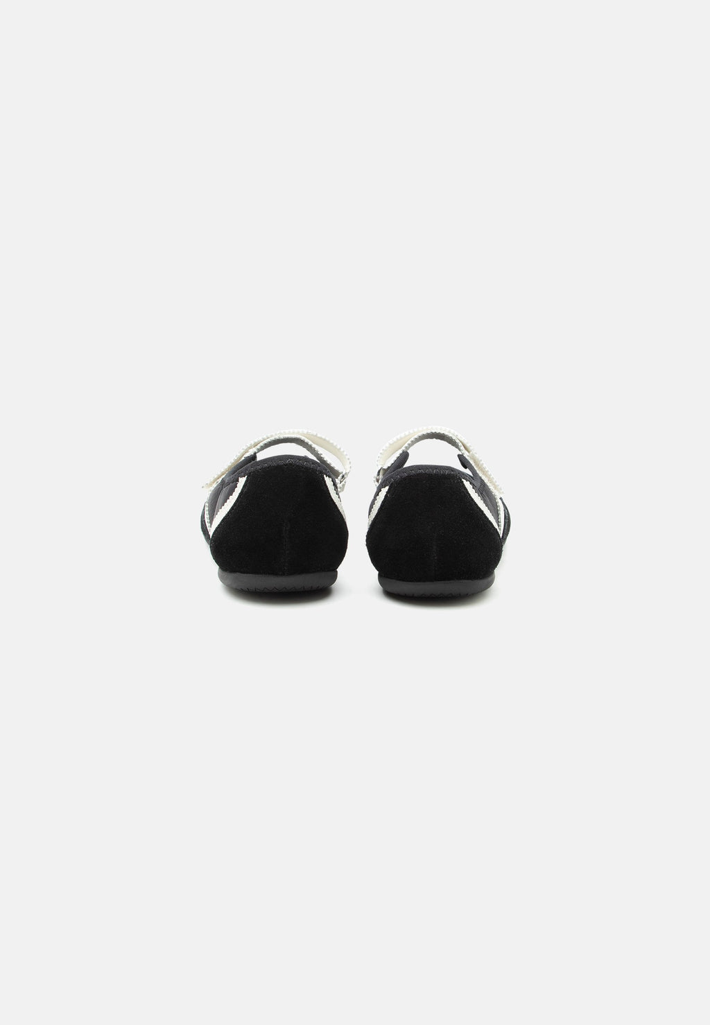 MYSTIE - Ankle strap ballet pumps - black