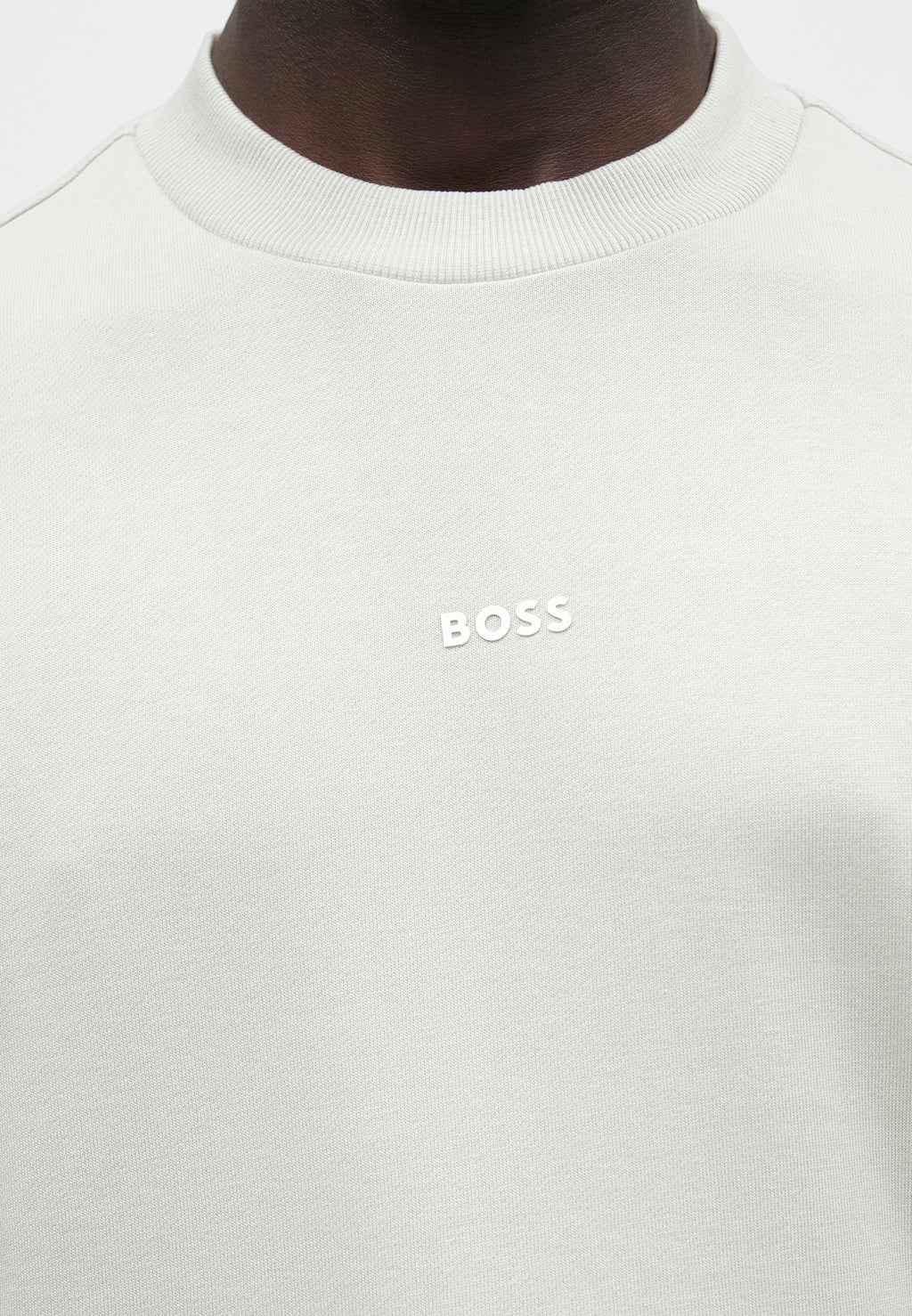 Sweatshirt - open grey