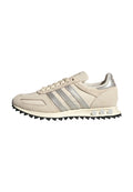 LA TRAINER OG W - Baskets - blanc   argent métallisé   blanc cassé
