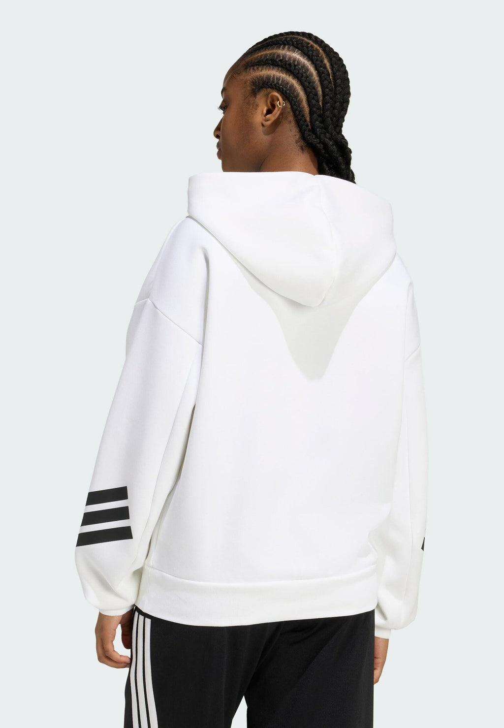 FUTURE ICONS THREE STRIPES - Hoodie - white